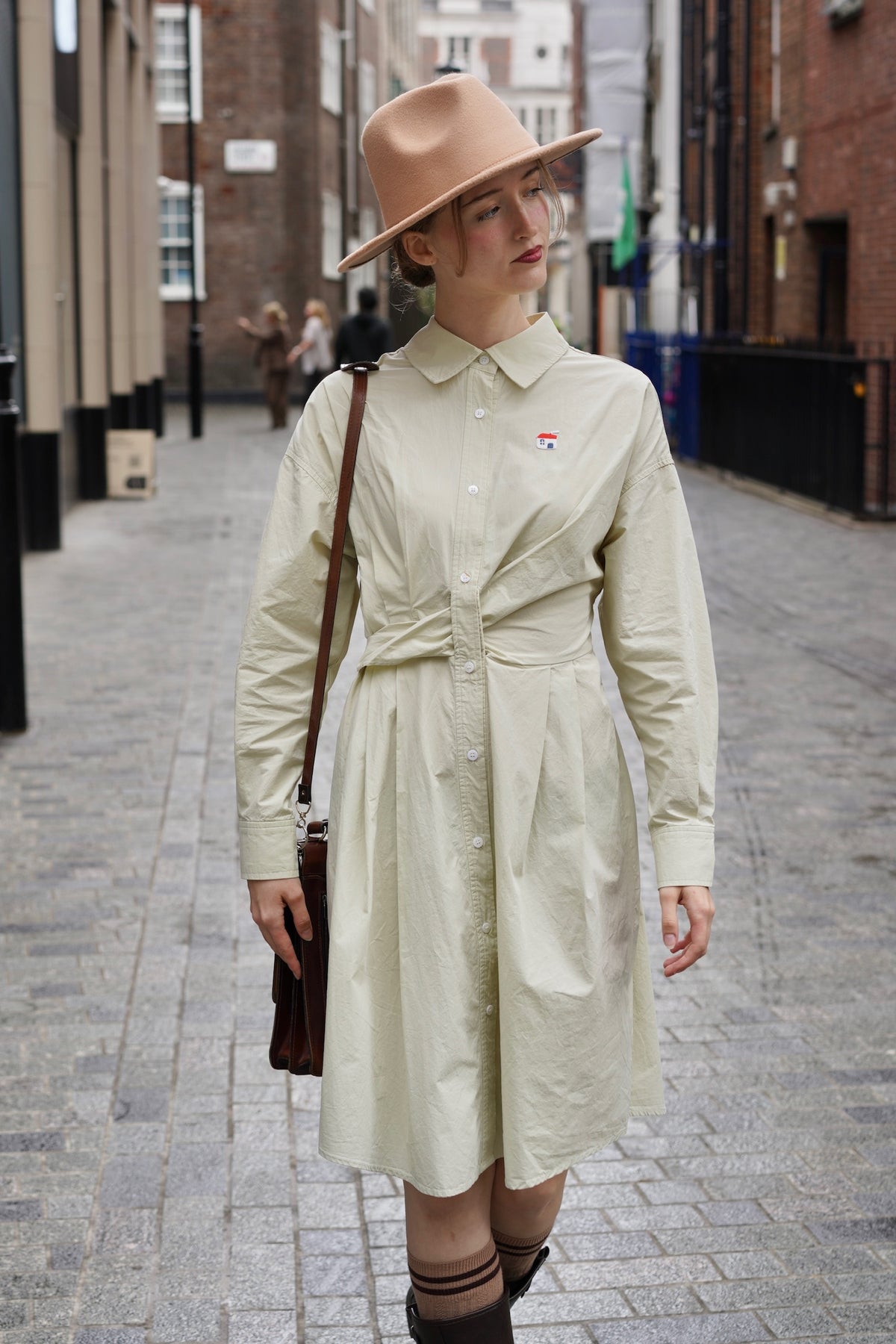 Little Cottage Cotton Shirt Dress