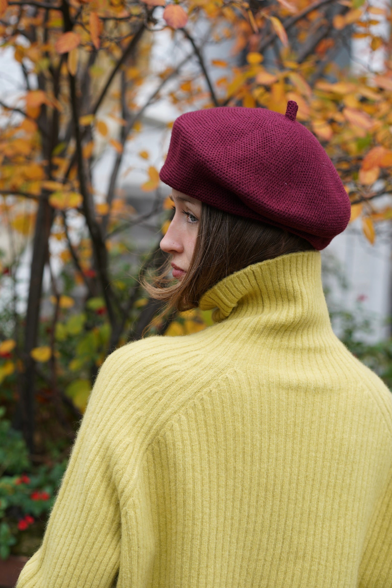Little Pumpkin Yak Wool Jumper (Mustard）