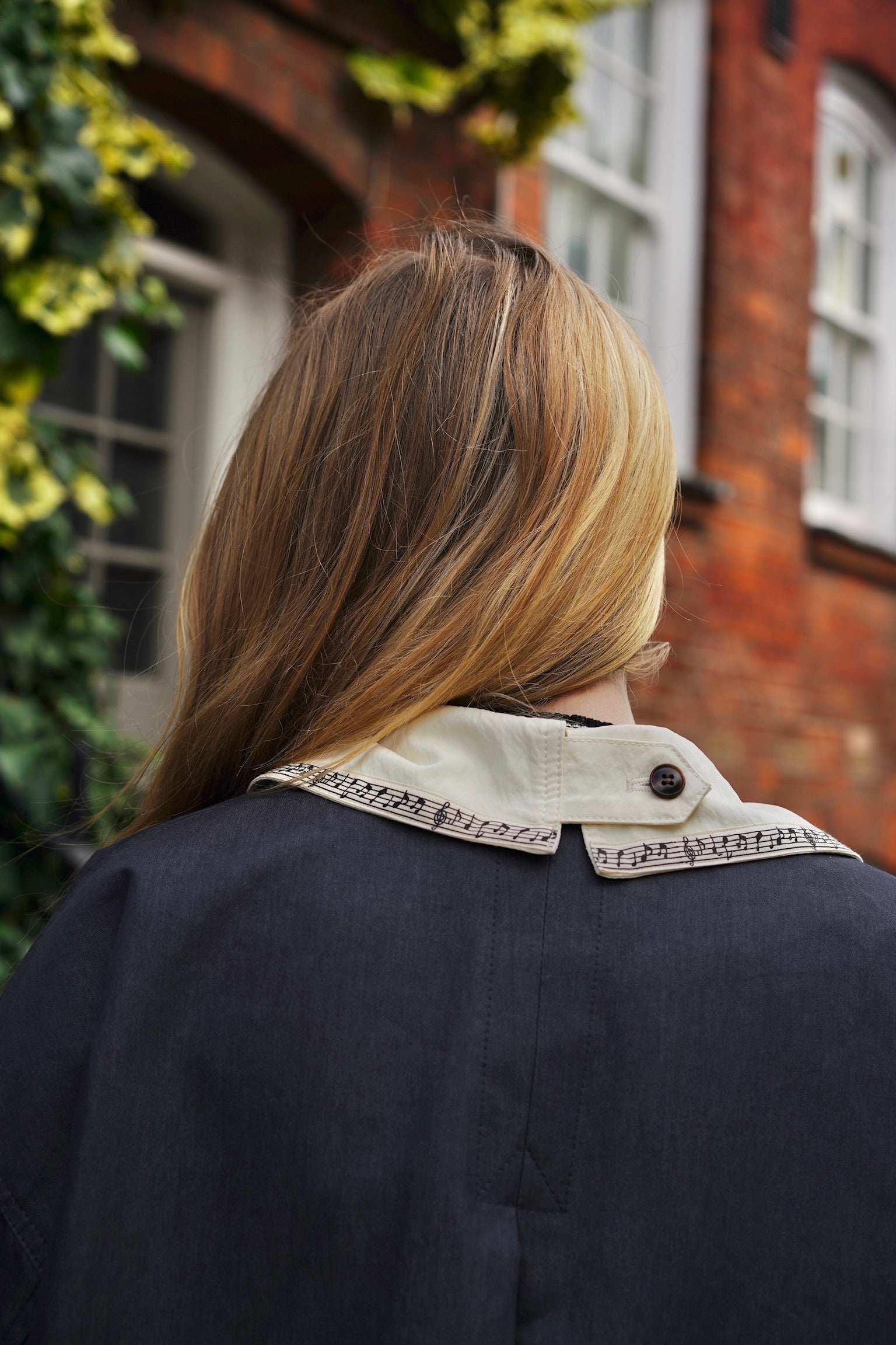 London Girl Sailor Jacket (Navy Blue)