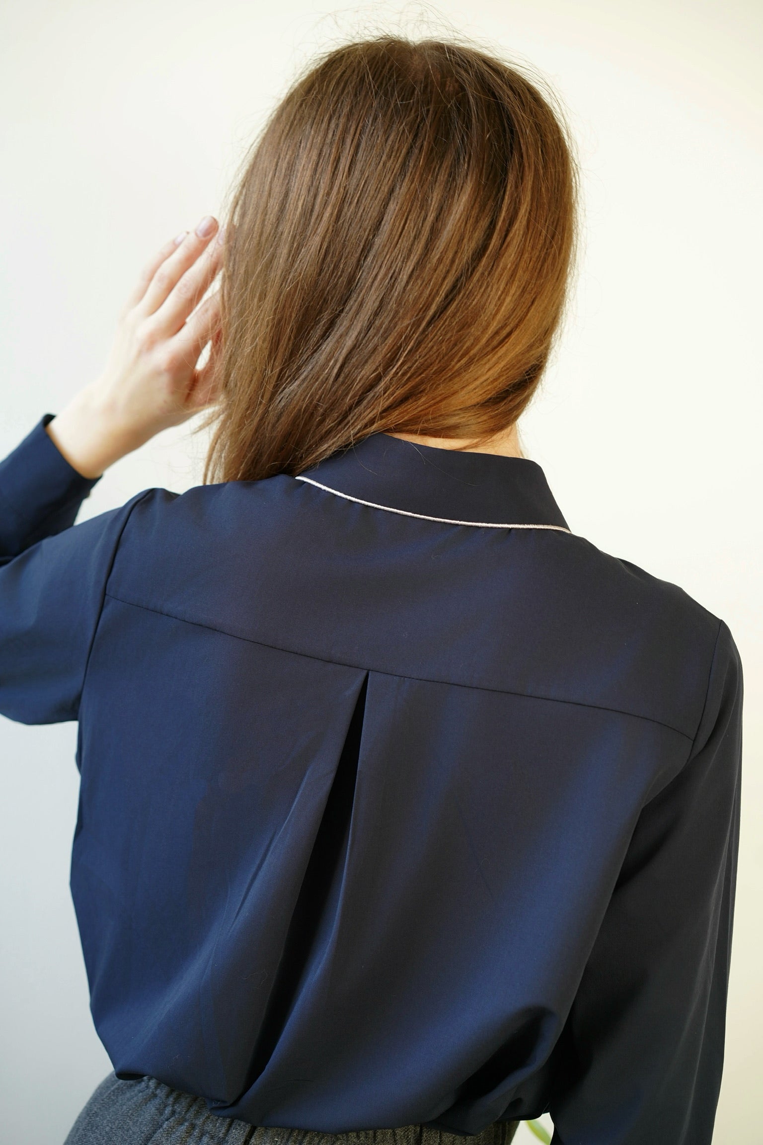 Love Cat Shirt (Navy）