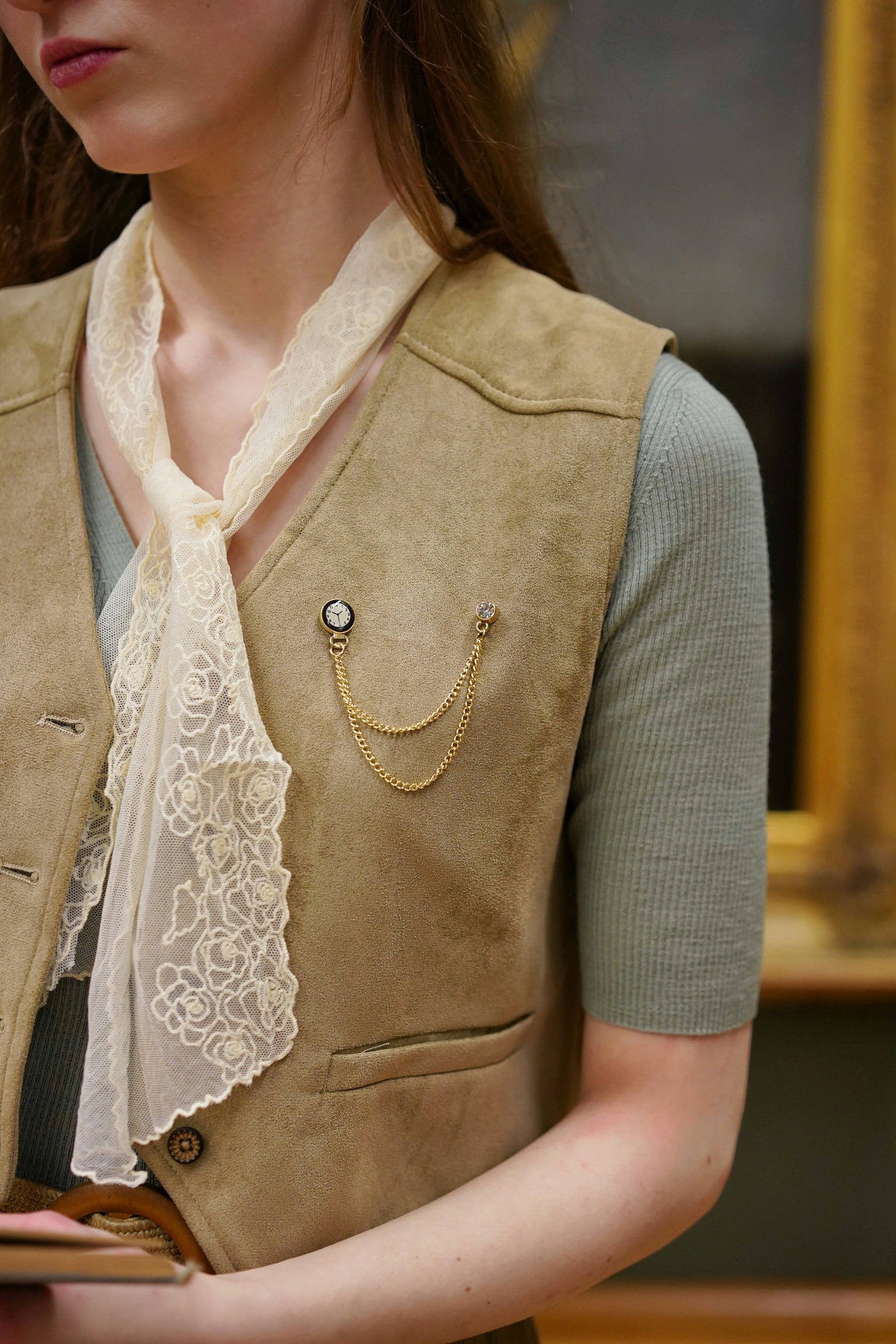 LuckyLaceKnitTop_Mint_AshFauxSuedeWaistcoat.jpg