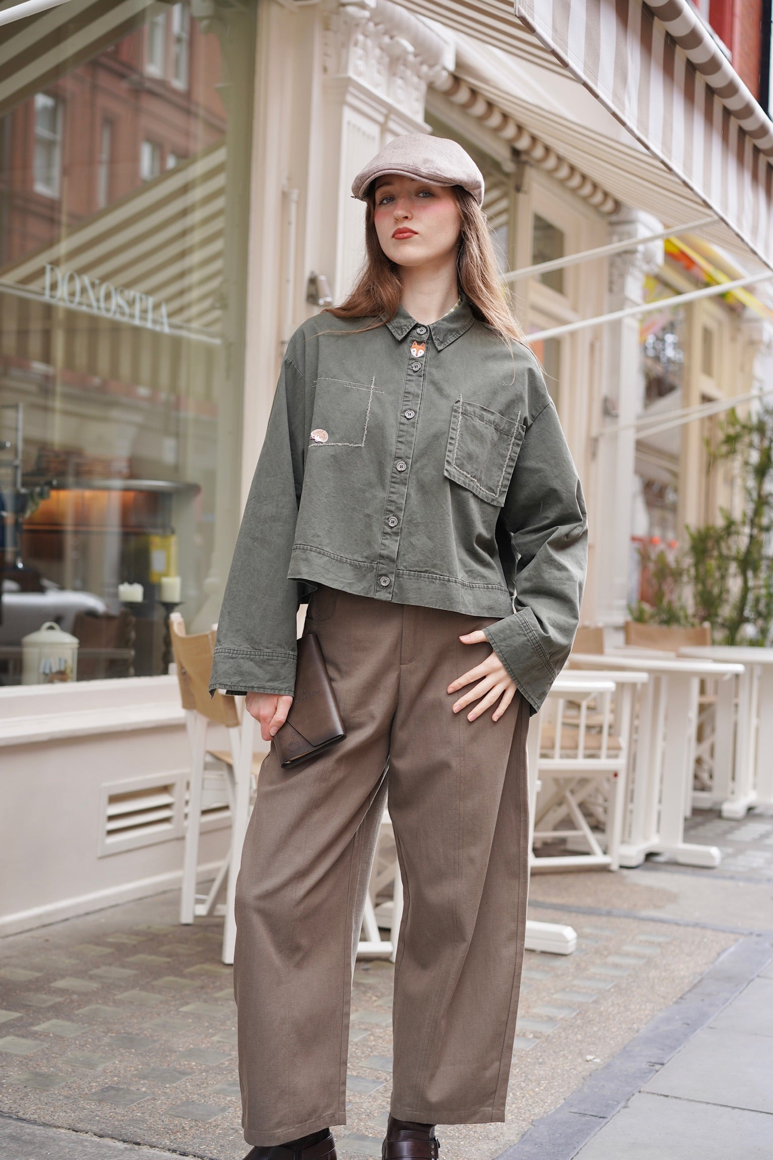 Safari Pals Cotton Shirt Jacket