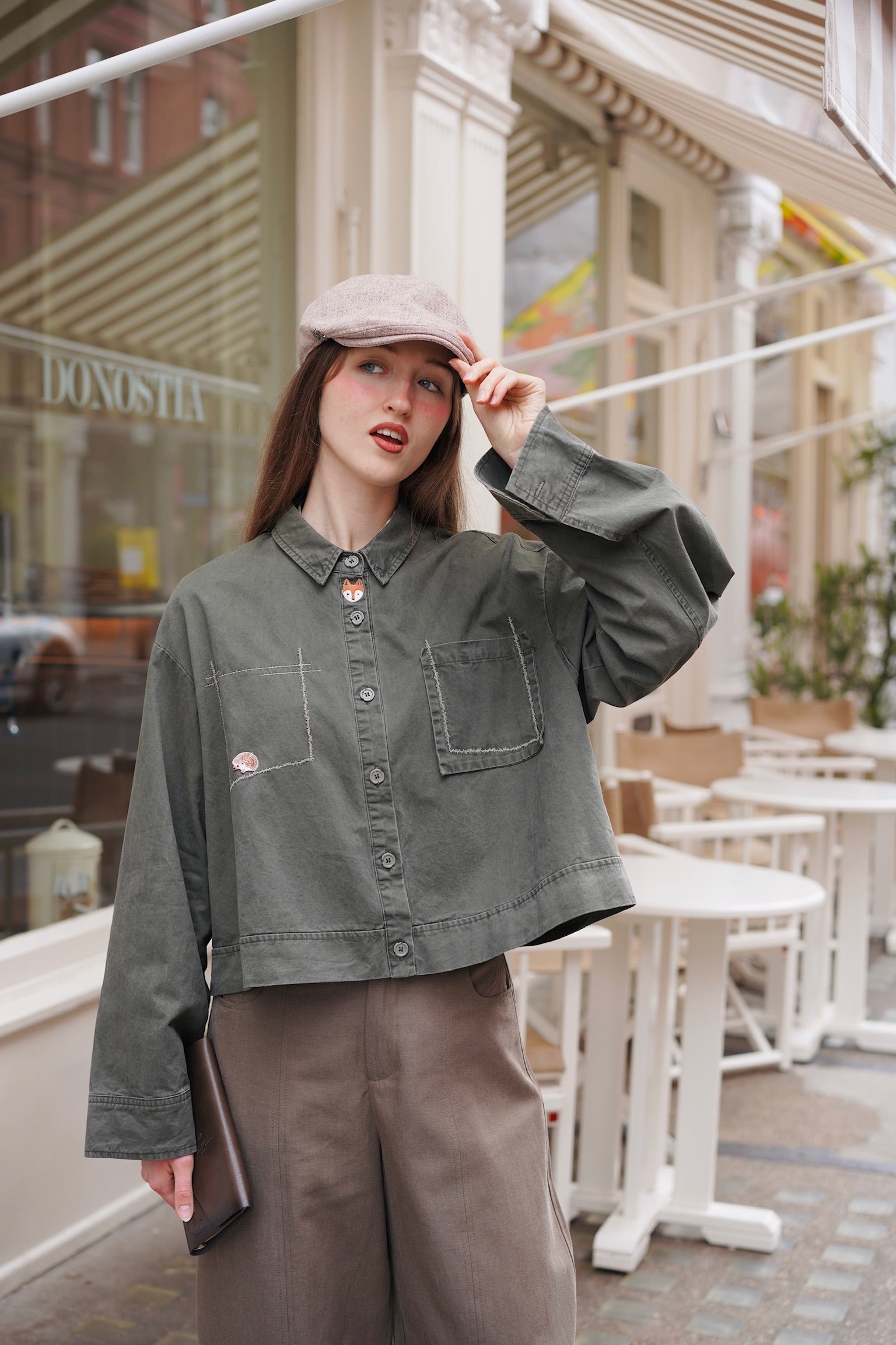 Safari Pals Cotton Shirt Jacket
