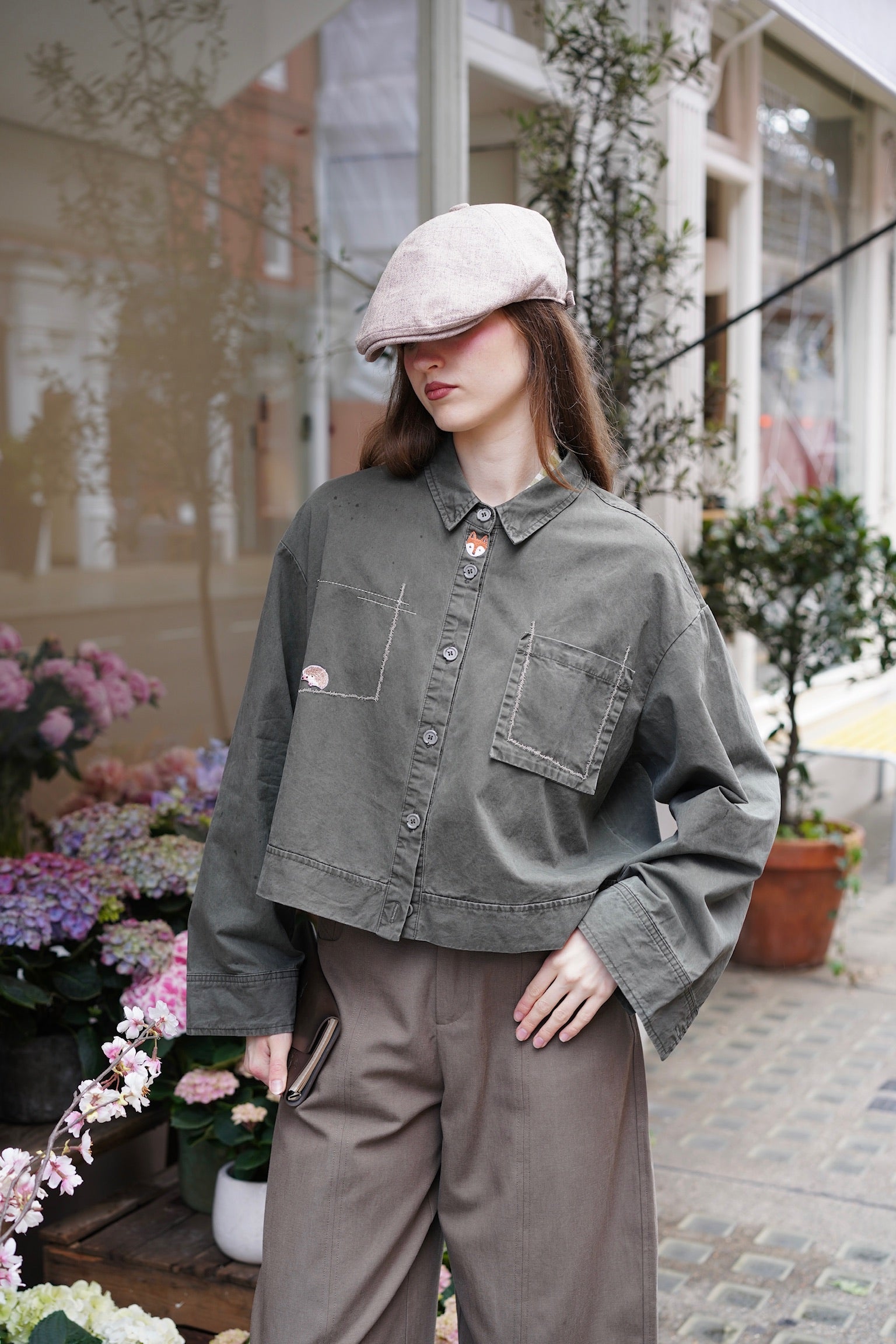 Safari Pals Cotton Shirt Jacket