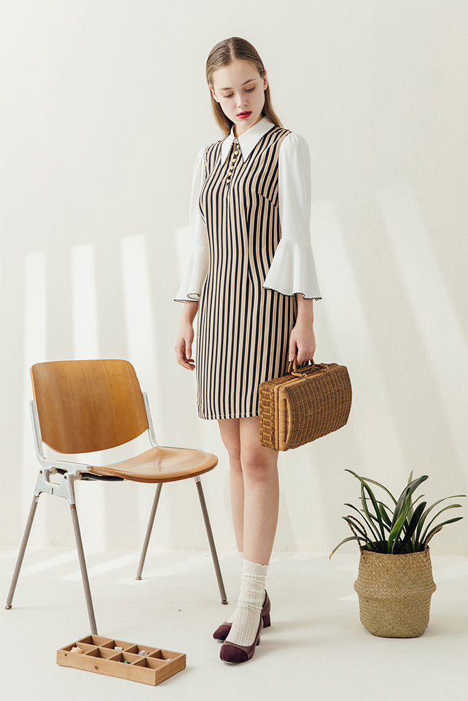Metis Dress (Stripe)