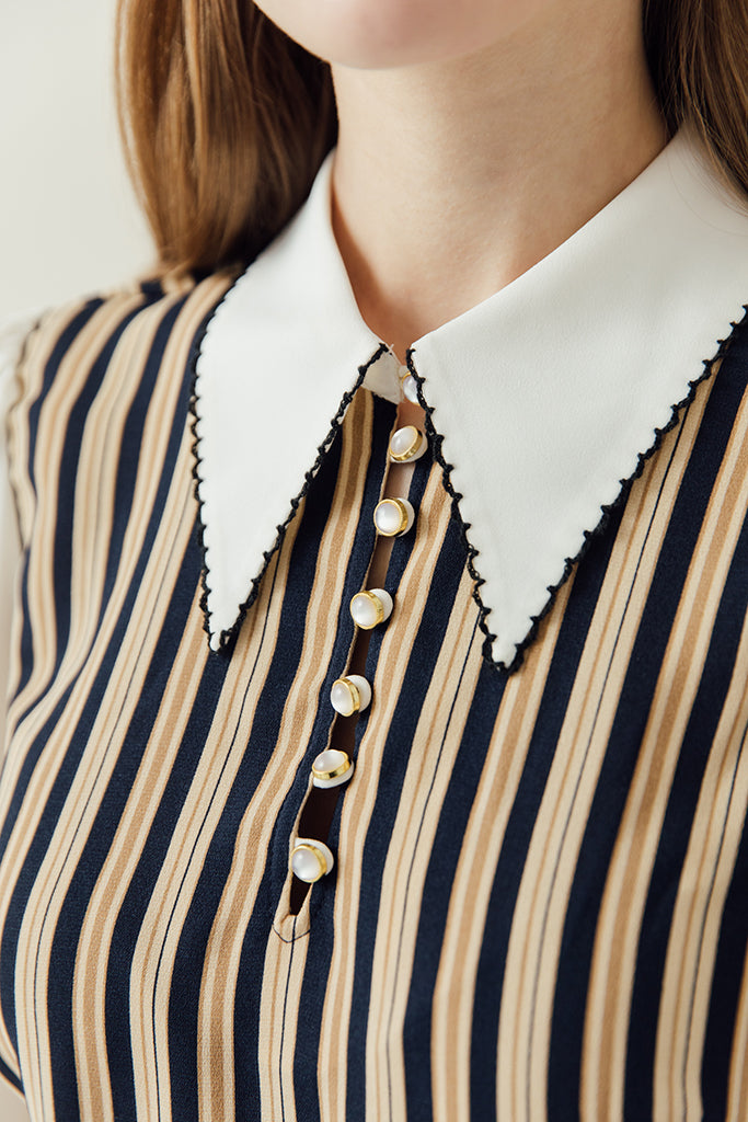 Metis Dress (Stripe)