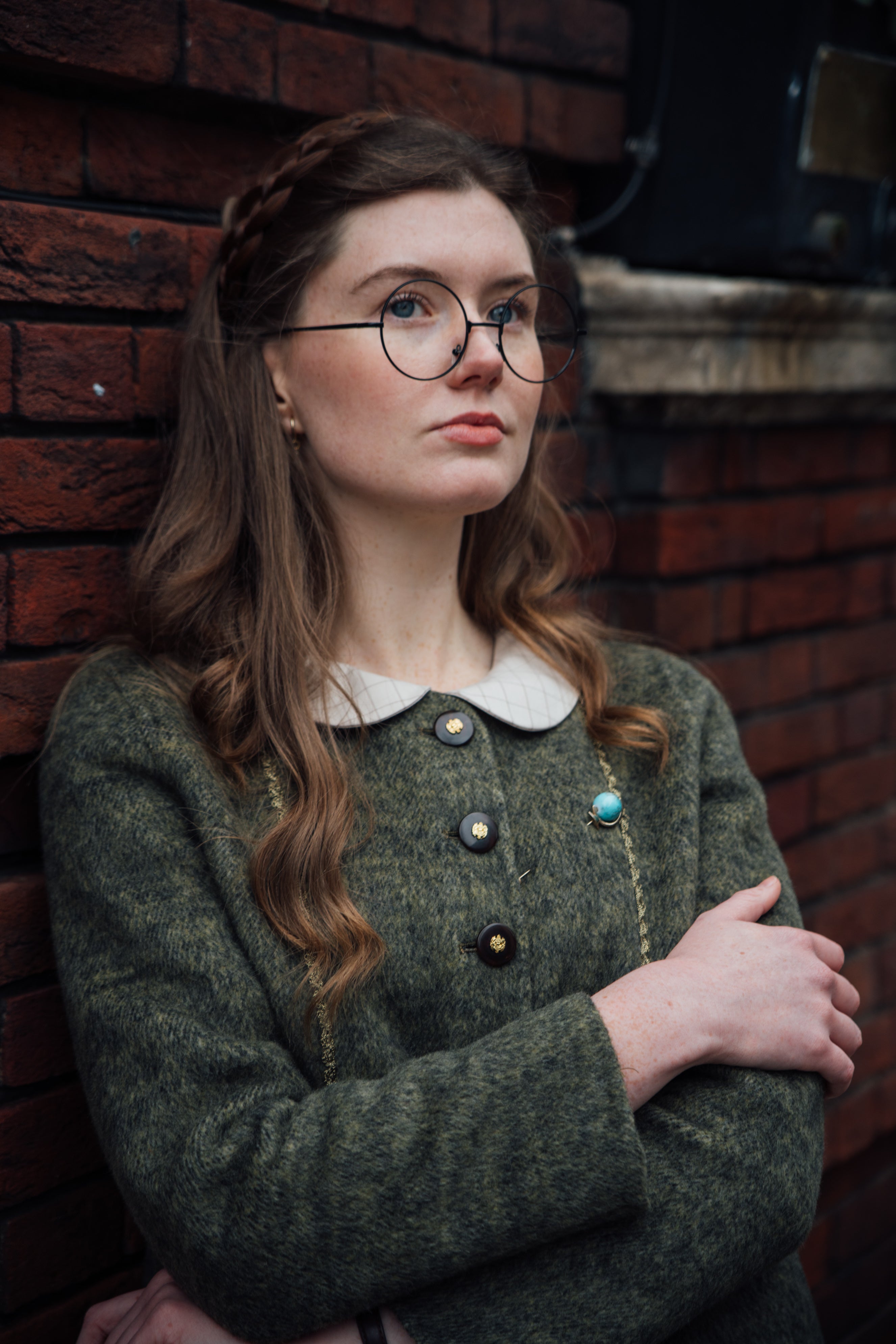 Geek Chic Glasses Frame – Miss Patina - Main Image