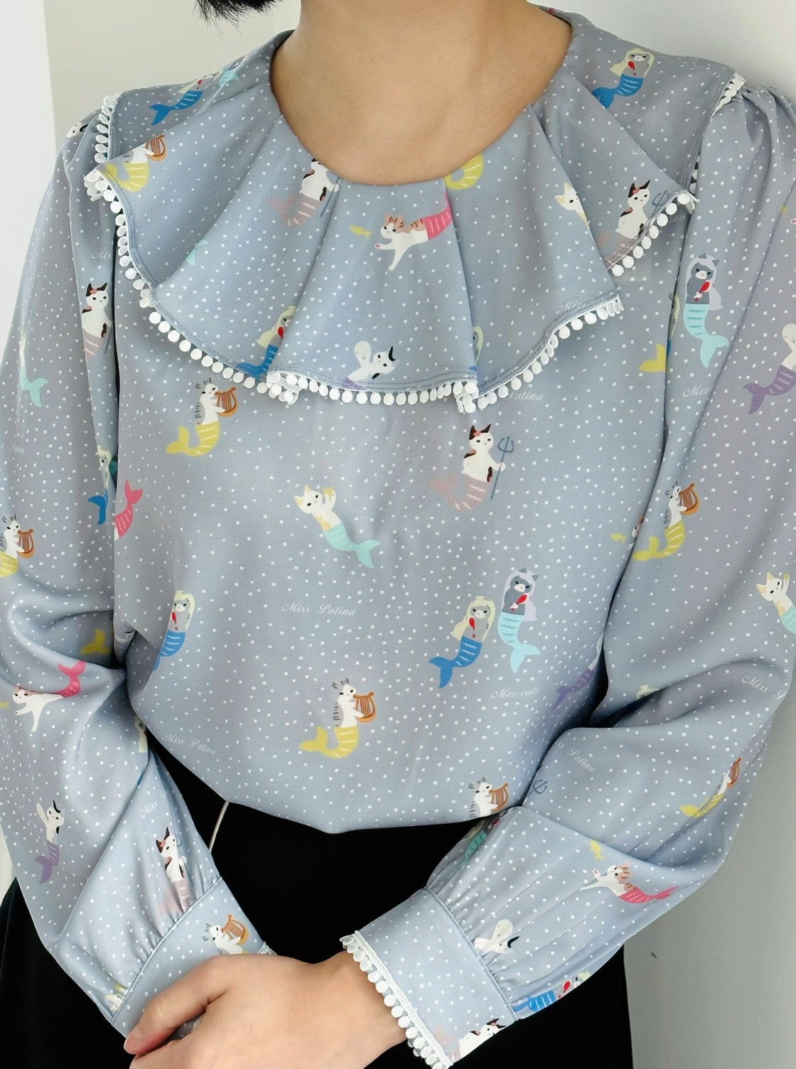 Magical Mermaid Cat Blouse