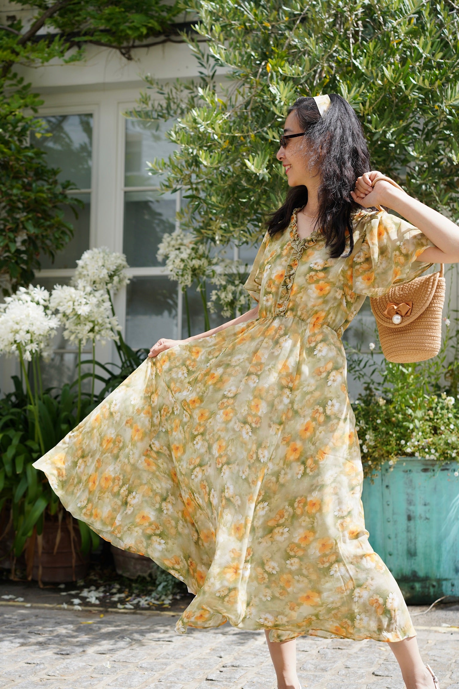 Marigold Monet Dress
