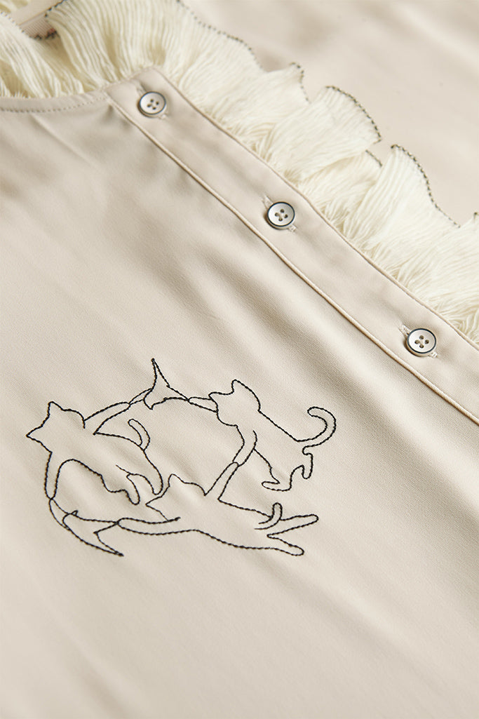 Matisse-cat Shirt Dress