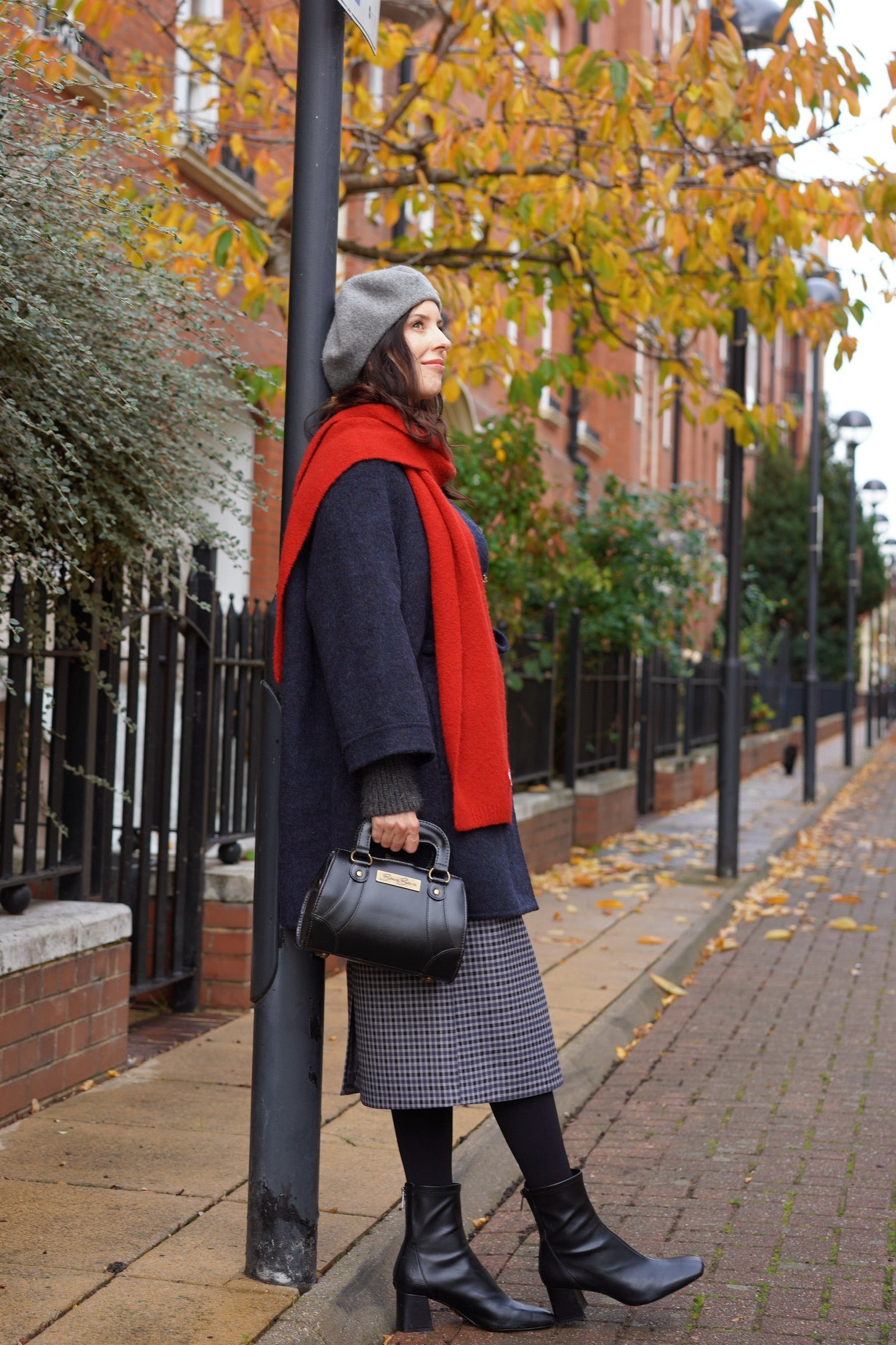 Midnight Layered Wool Coat