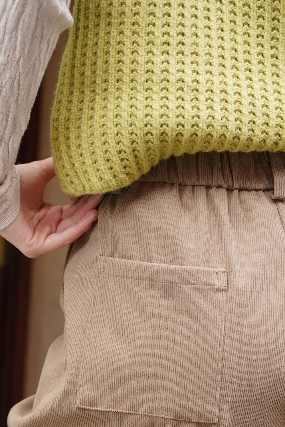 Minimal Corduroy Culottes (Camel)