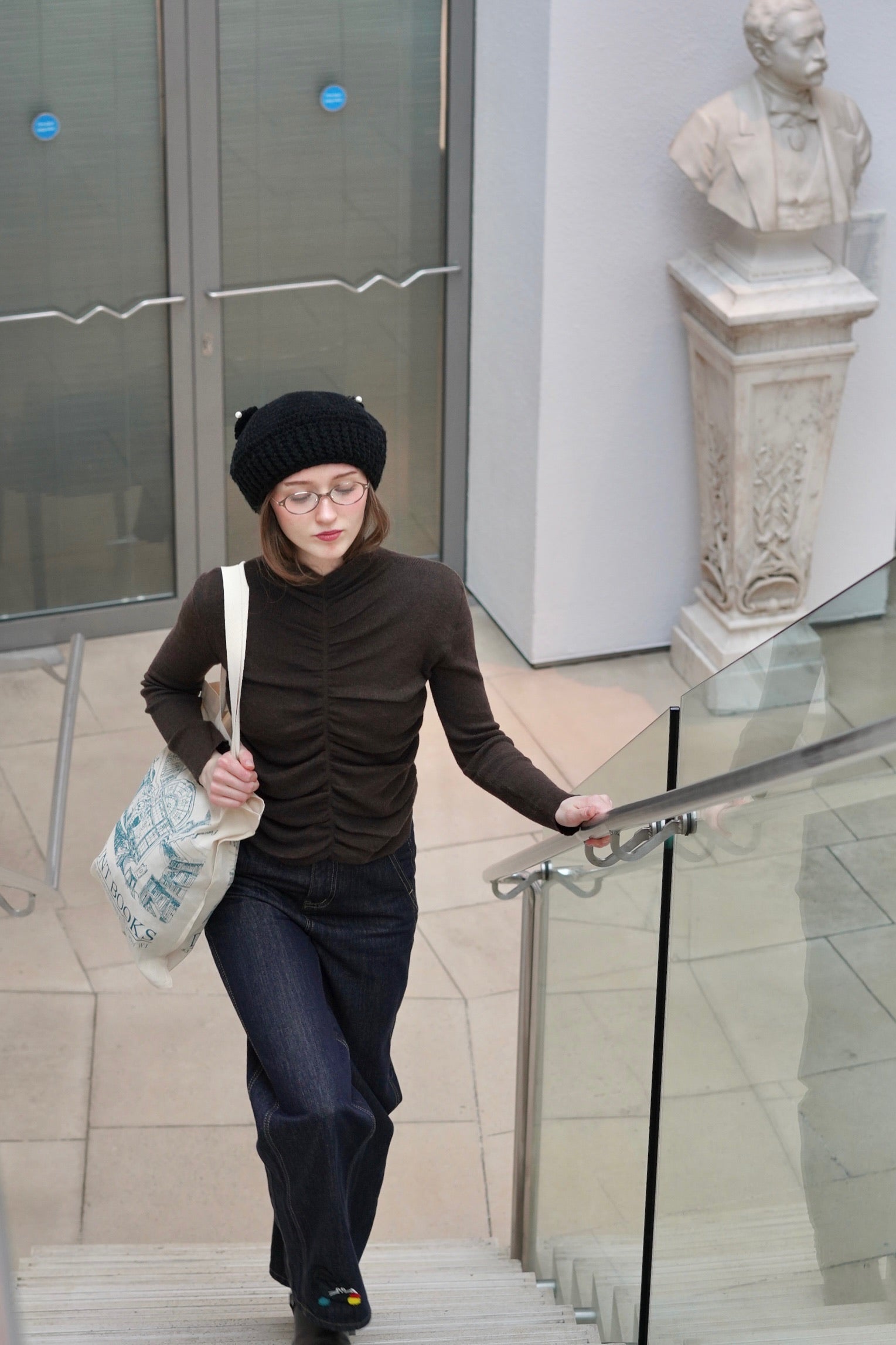 Monica Ruched Top (Dark Chocolate)