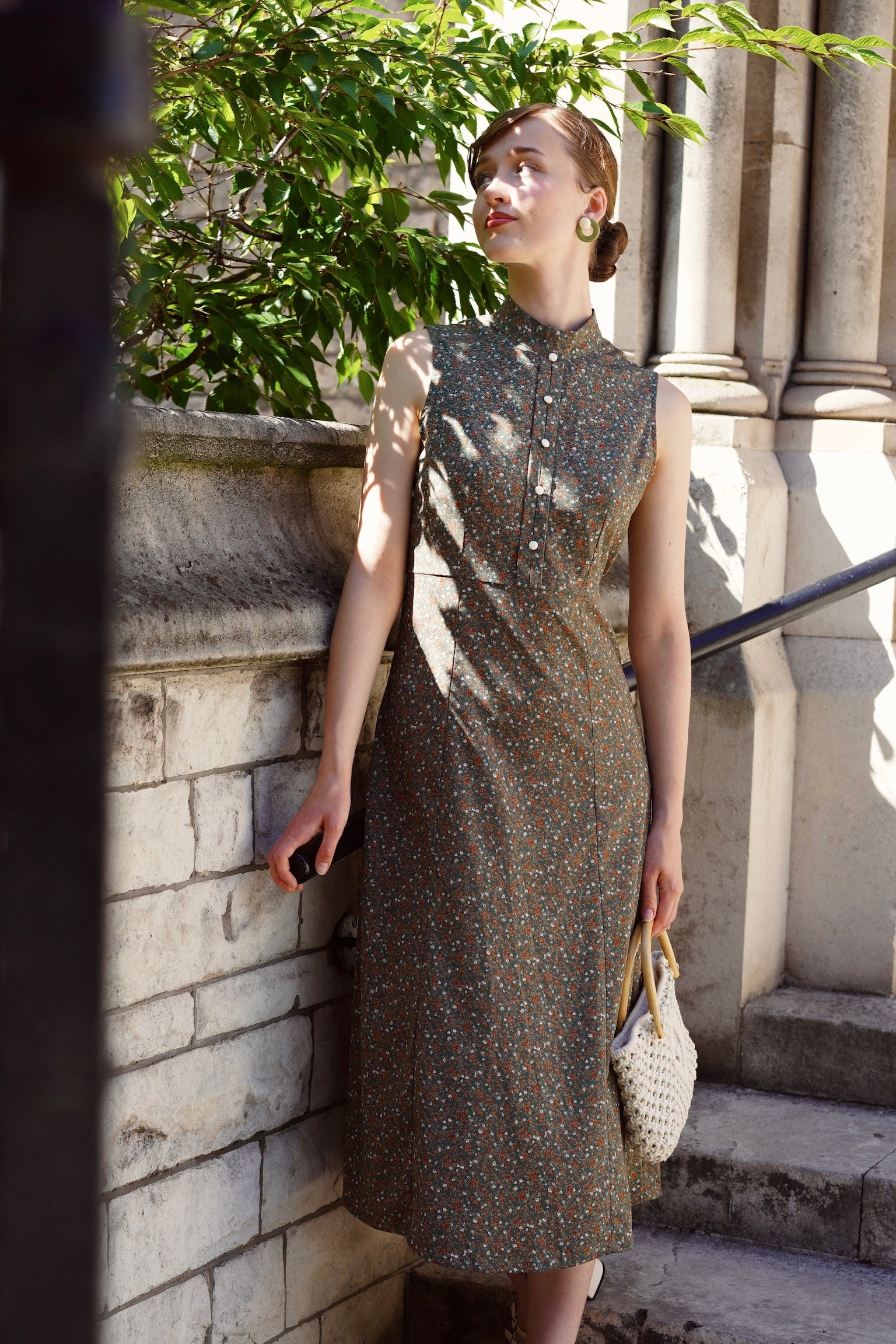Mood for Love Dress (Ditsy Meadow）