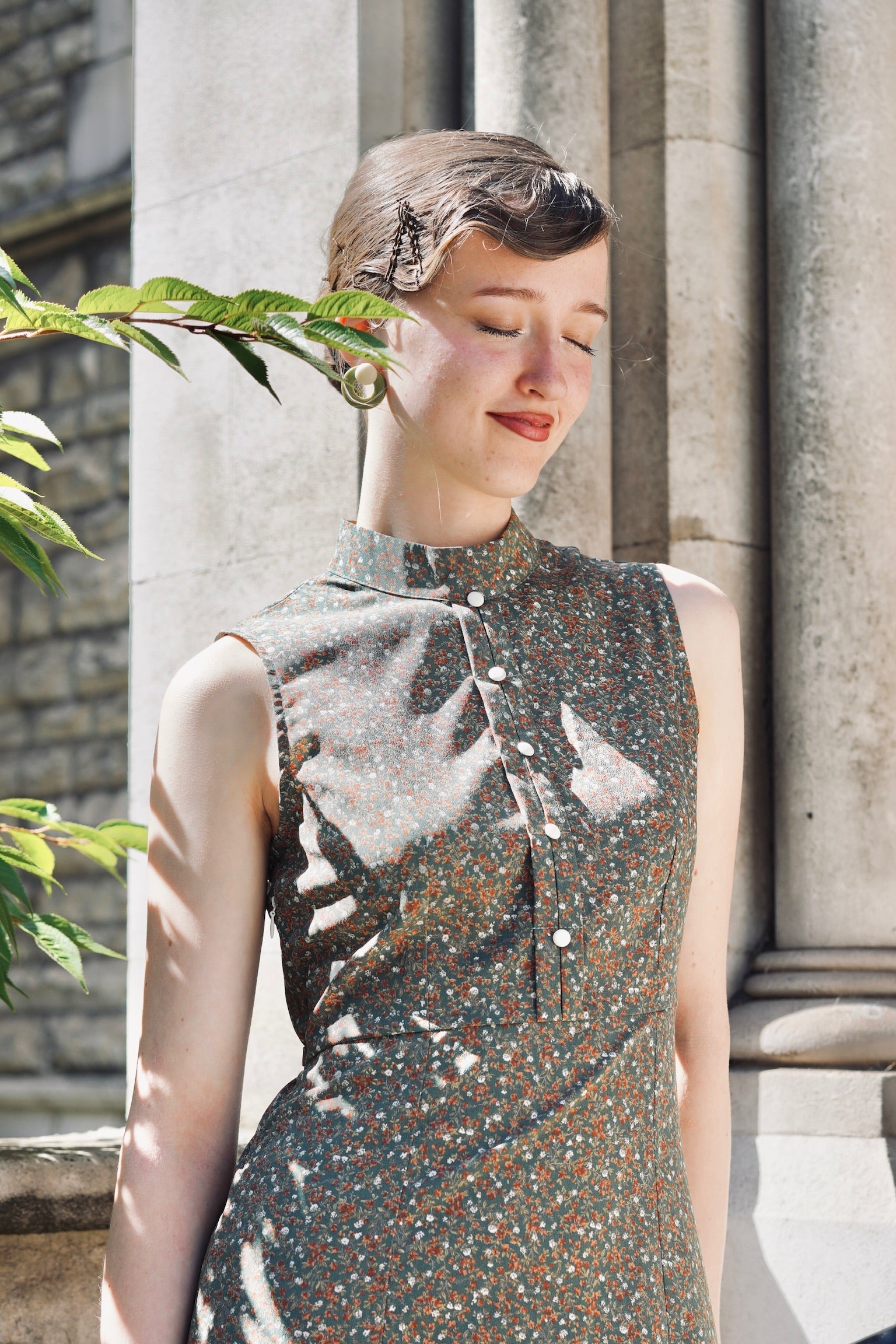 Mood for Love Dress (Ditsy Meadow）