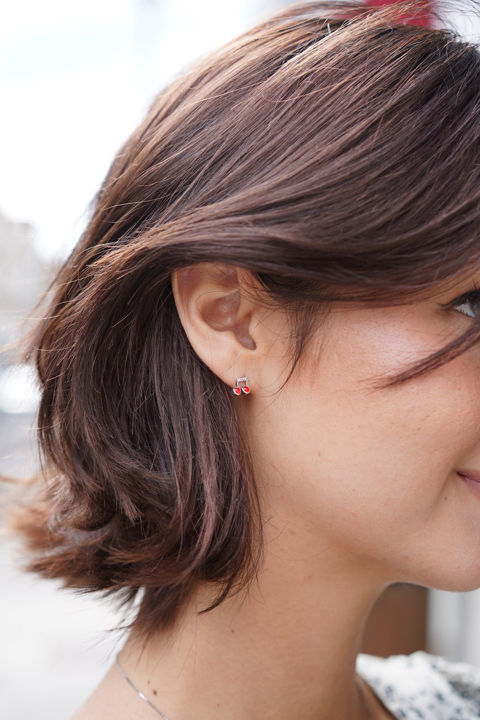 Music Note Earrings (925 Silver)