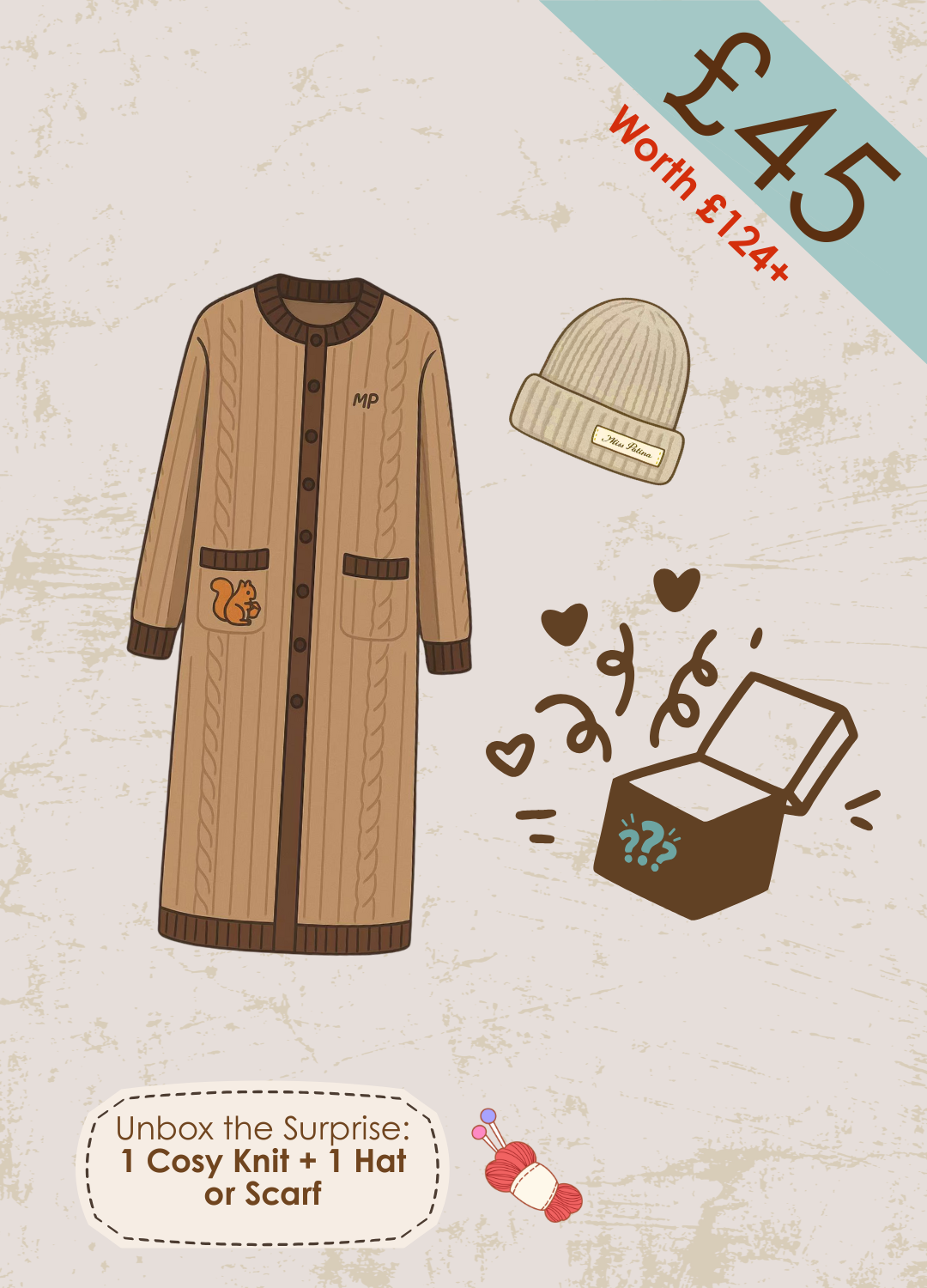 Mystery Gifting （Long Knitwears）