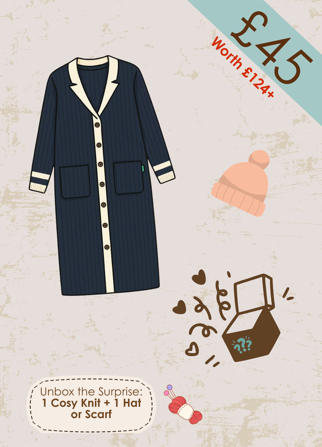 Mystery Gifting （Long Knitwears）