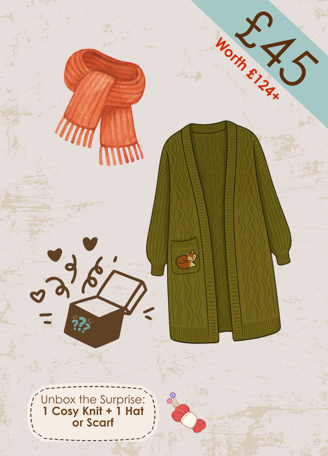 Mystery Gifting （Long Knitwears）