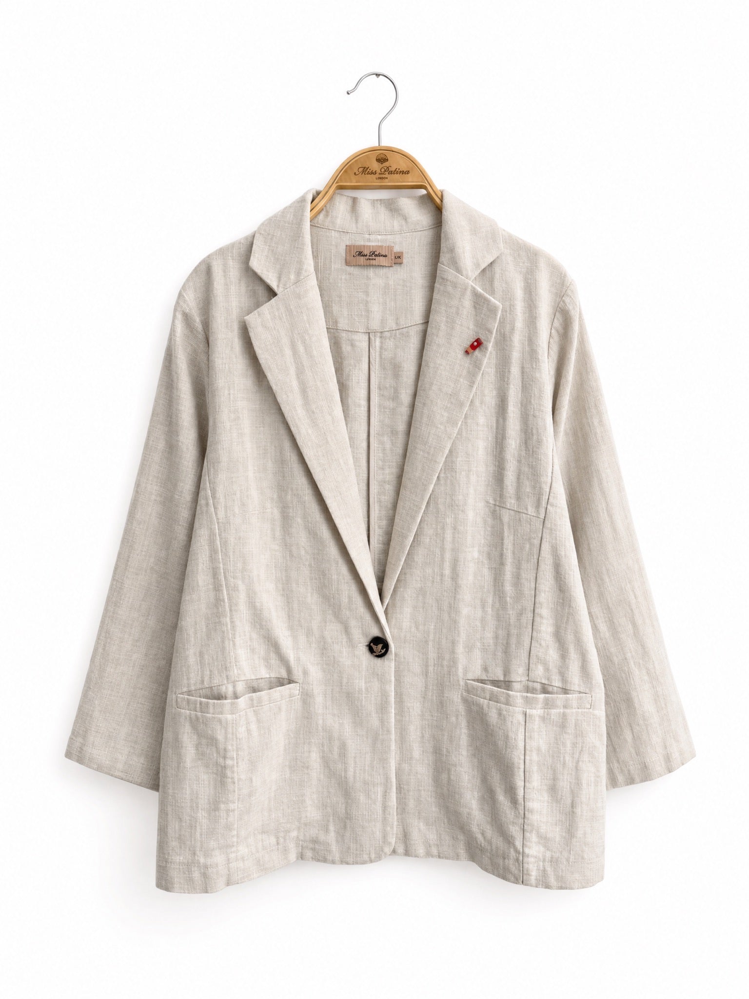 Naturalist Linen Blazer