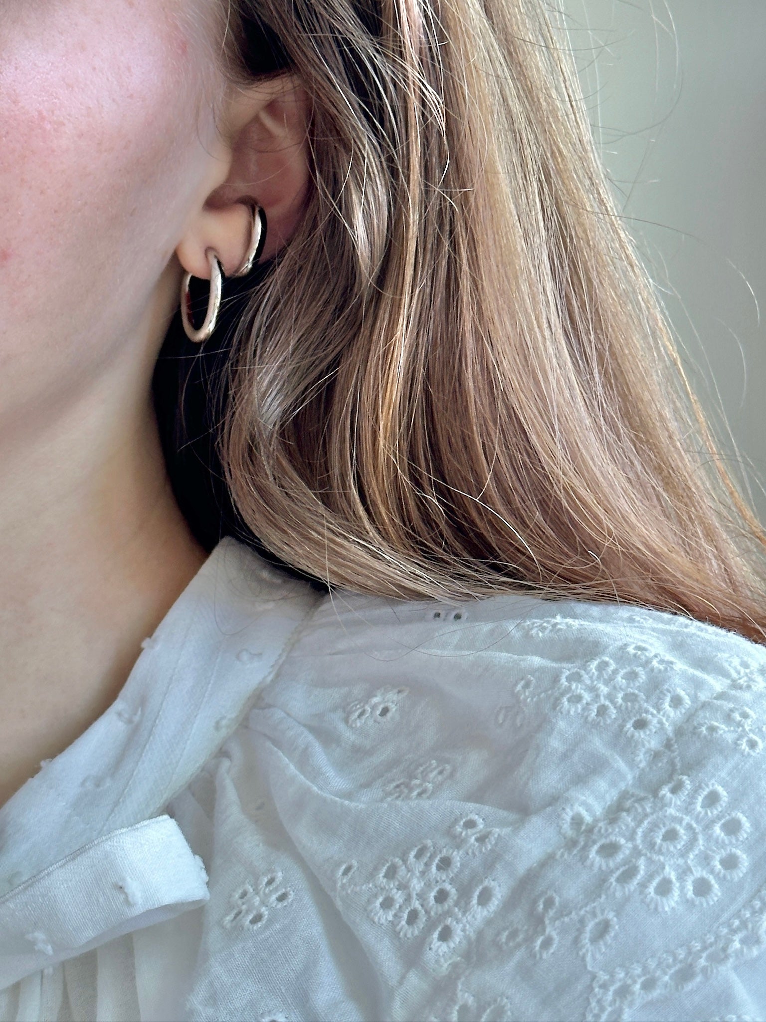 Ophidian Silver Earrings