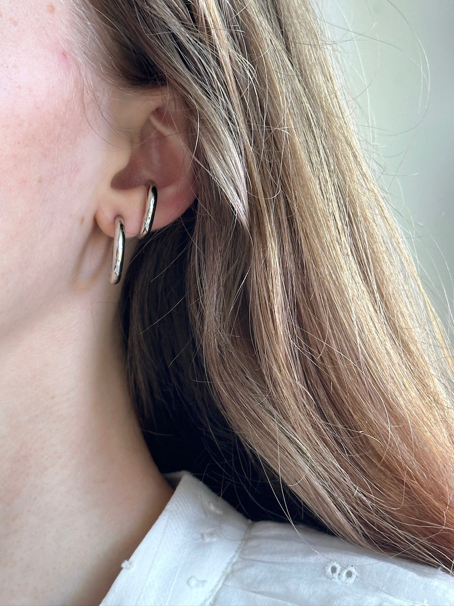 Ophidian Silver Earrings