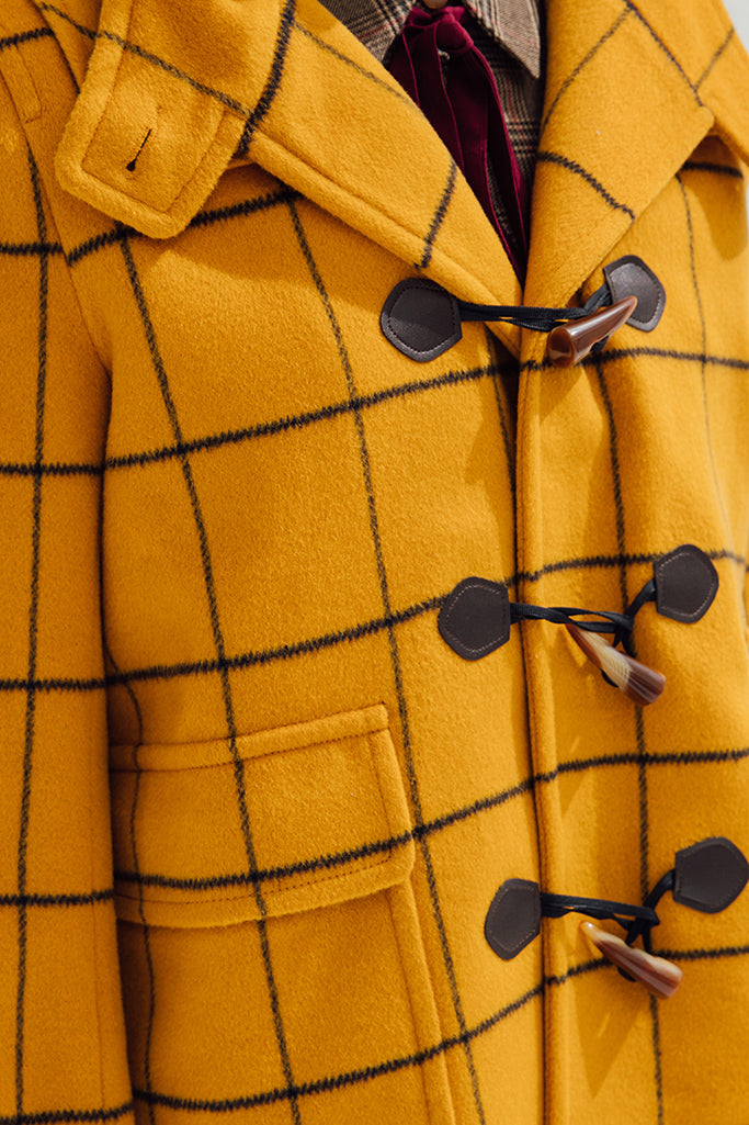 Paddington Wool Duffle Coat (Mustard)\[Limited Edition]