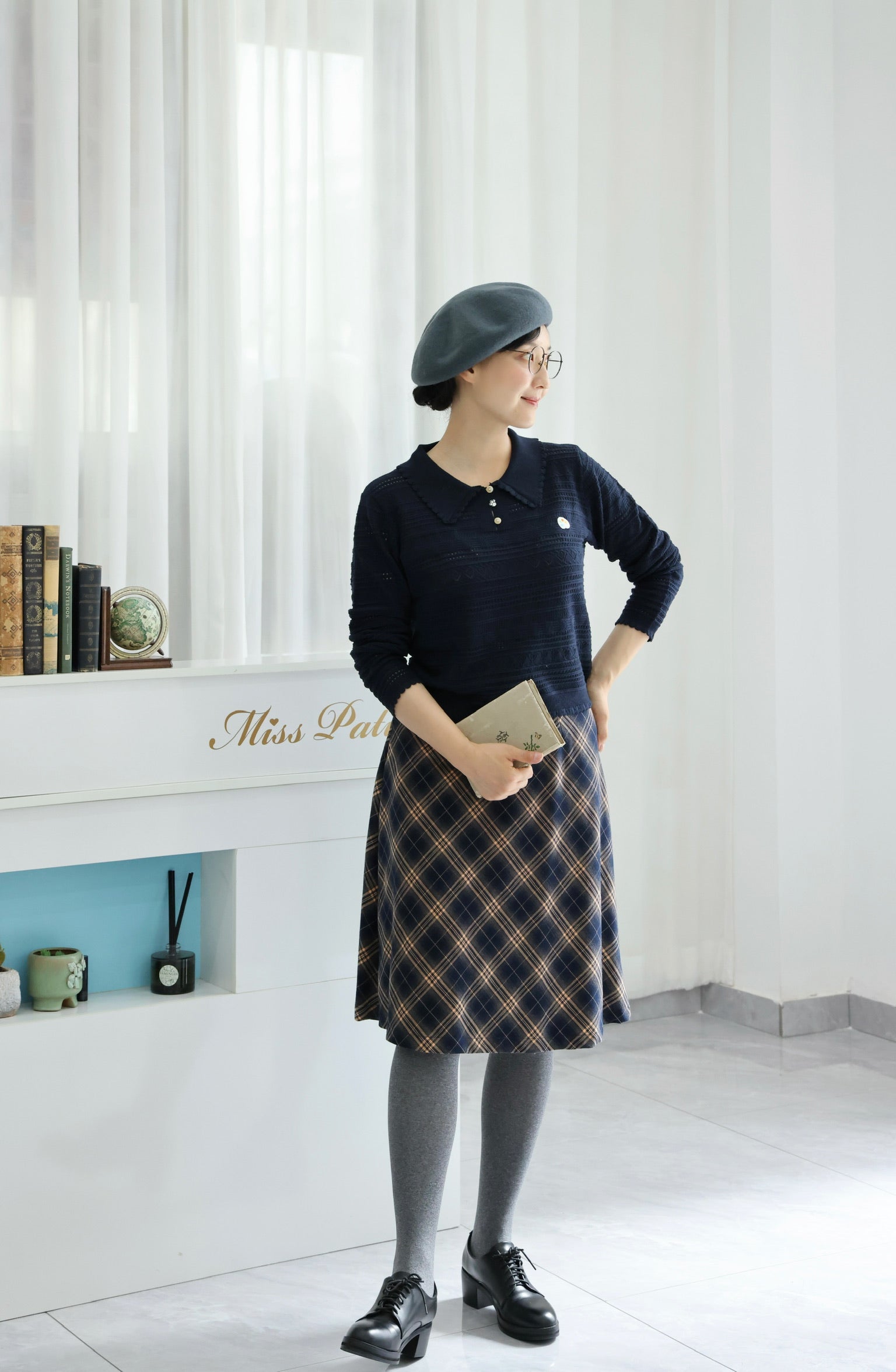 Palette Crochet Polo (Navy)
