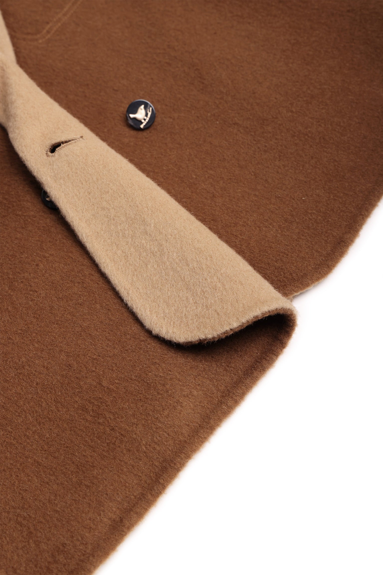 Peekaboo Cat Wool Blazer (Cambridge Brown)