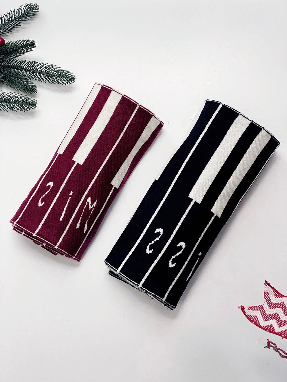 Piano Scale Scarf Set (save £25)