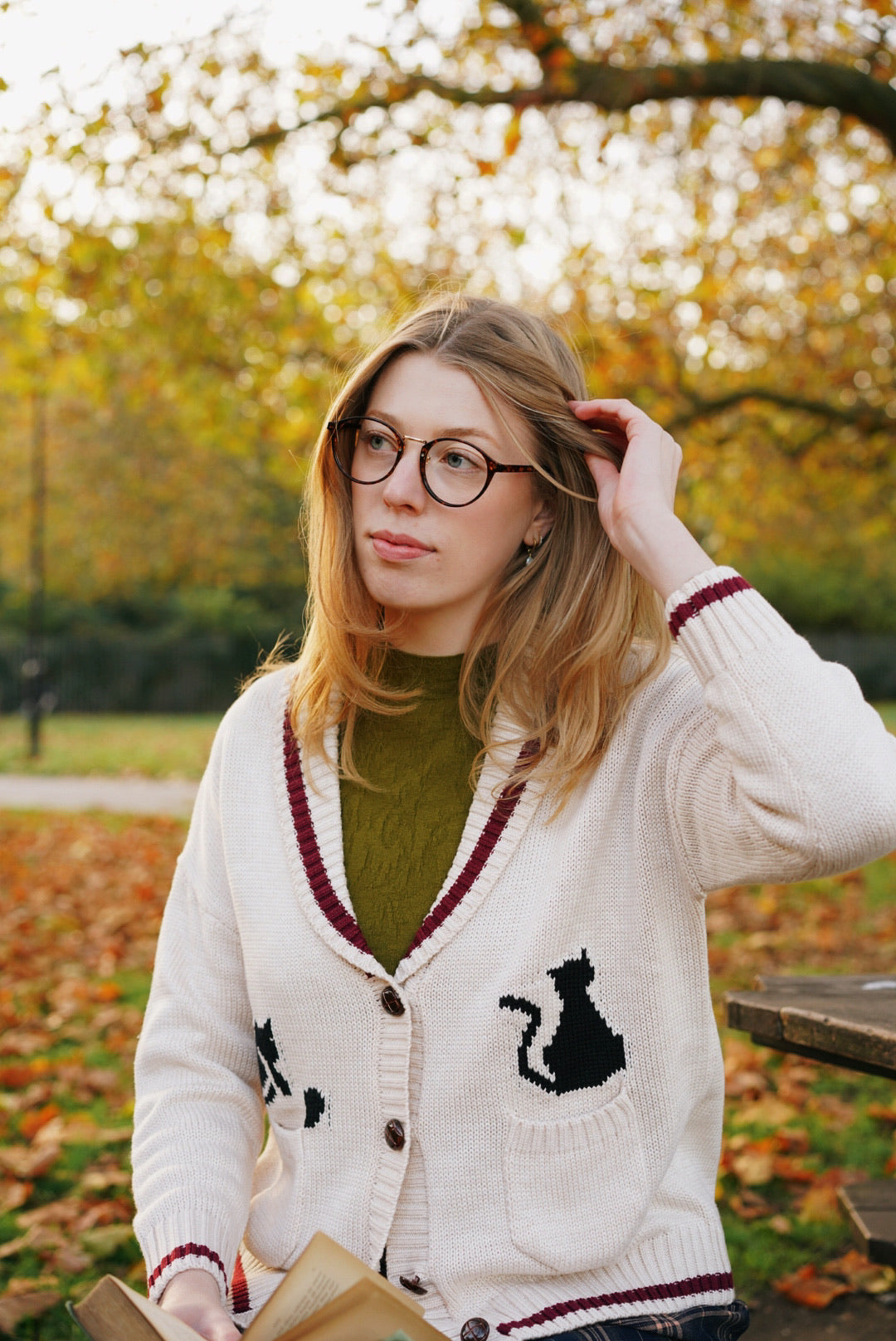 Pocket Cat Cardigan