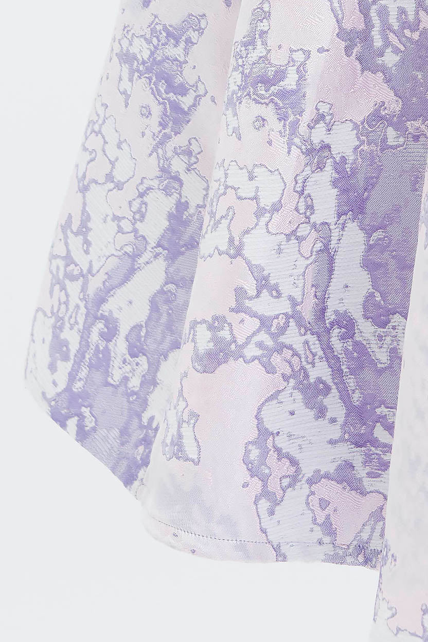 Purple Ripple Skirt (Lilac)