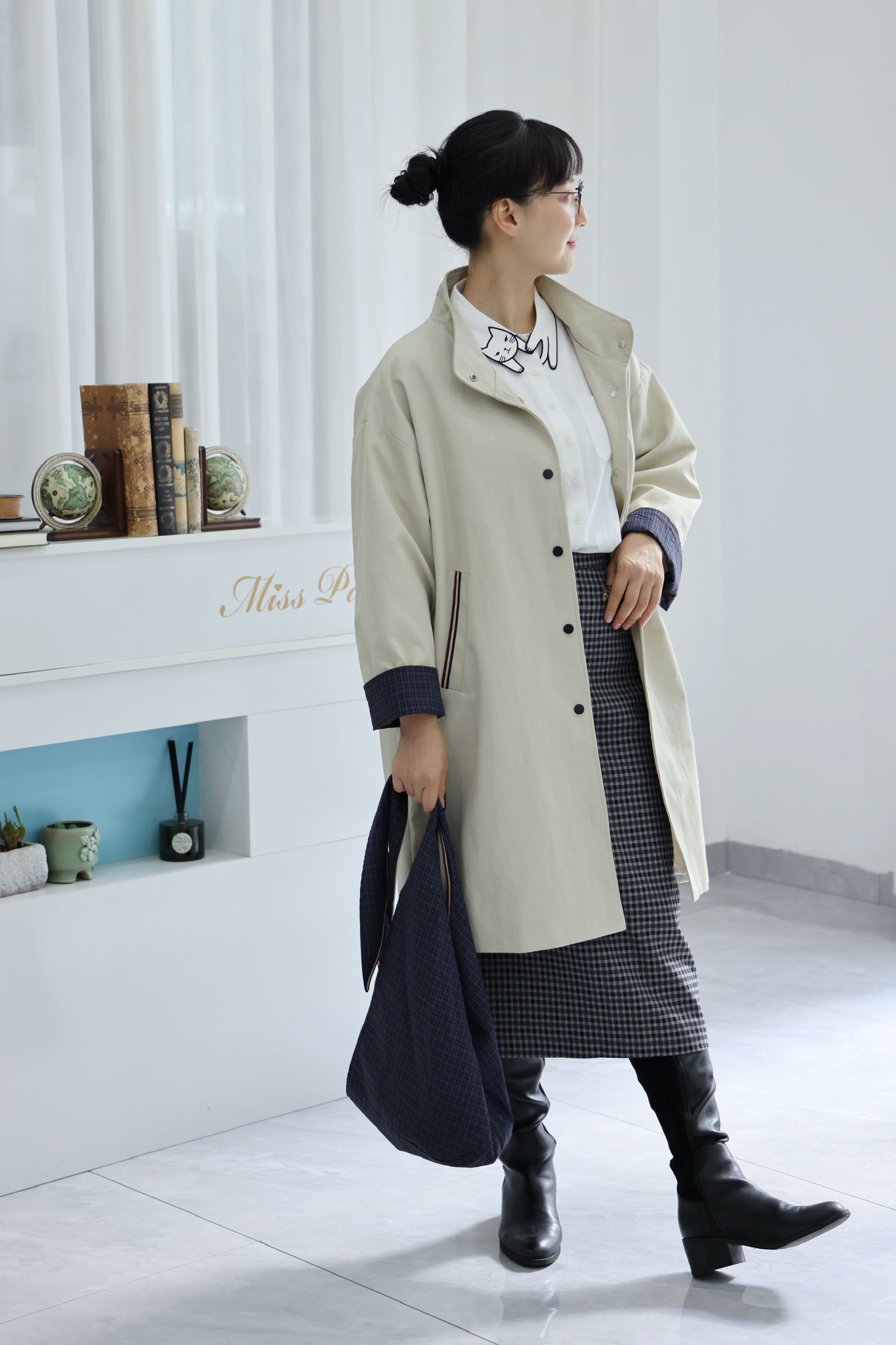 Regent Oversized Cloak Coat