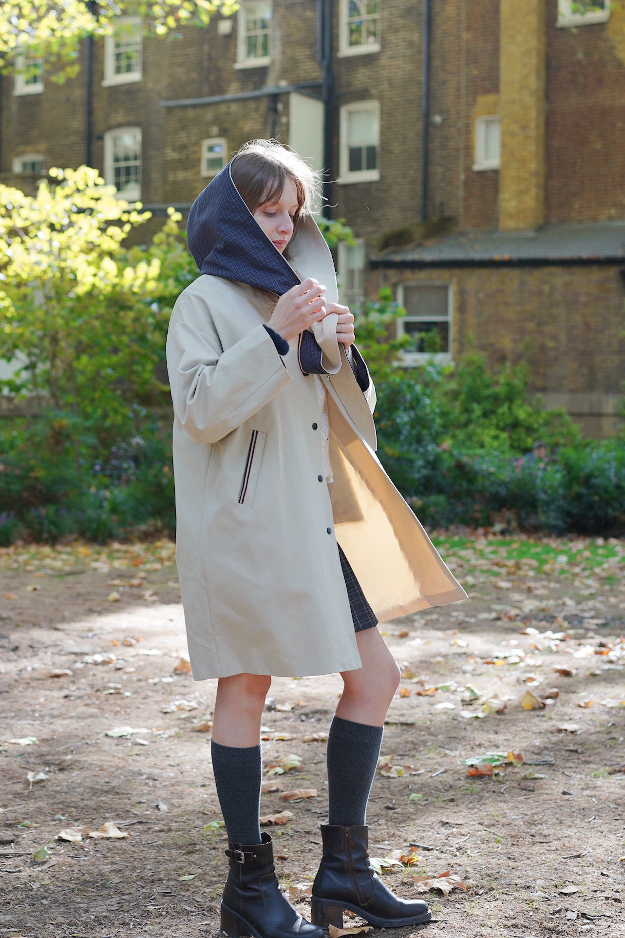 Regent Oversized Cloak Coat