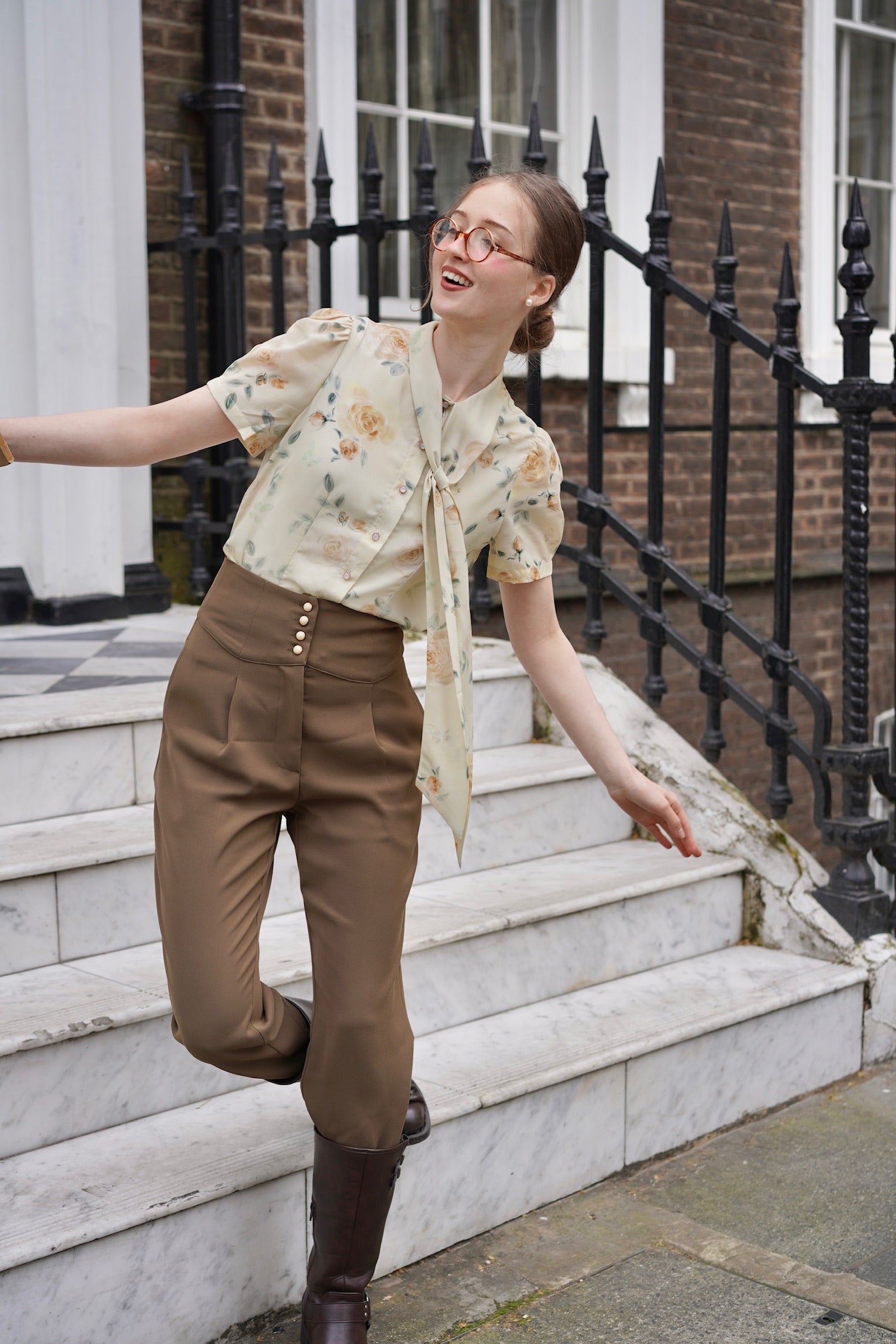 Rosie Literary Blouse