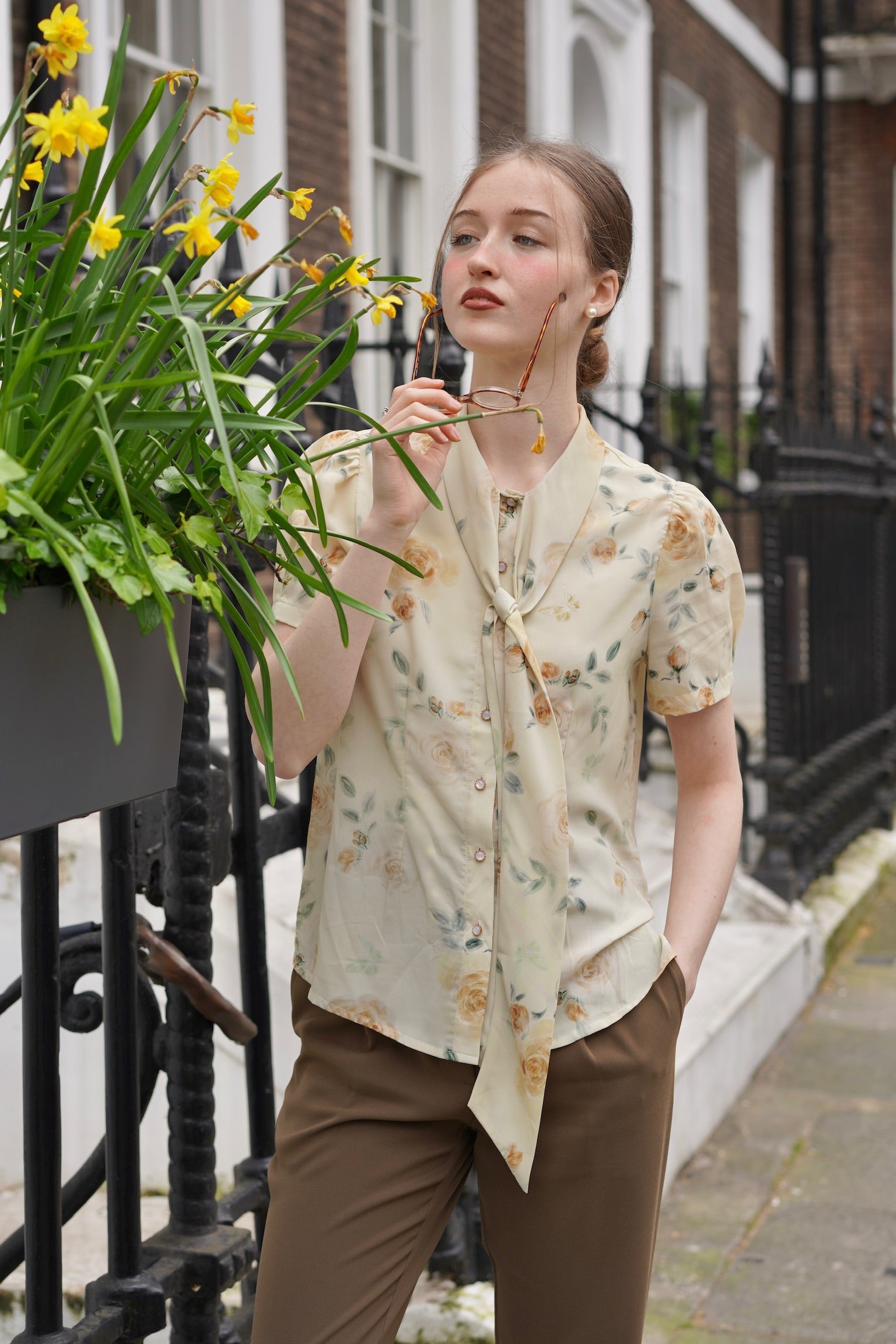 Rosie Literary Blouse
