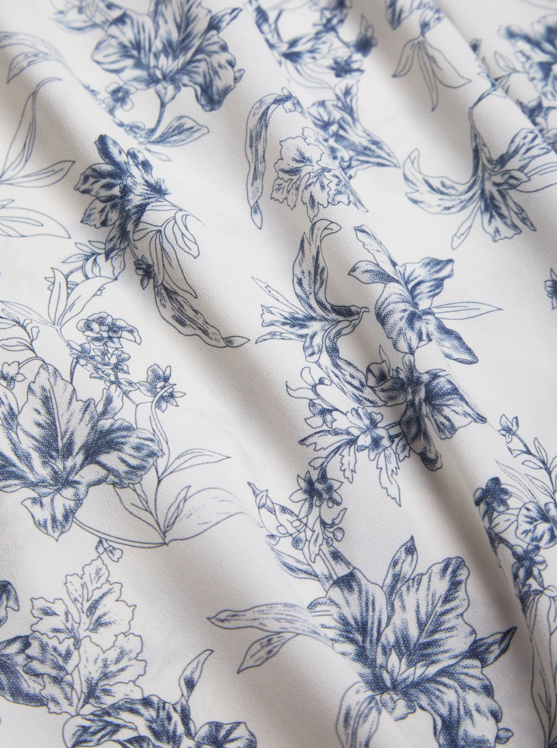 Royal Botany Dress (Blue White Porcelain)