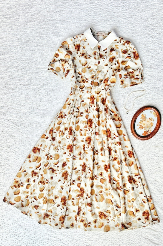 Royal Botany Dress (Copper Rose Tea)