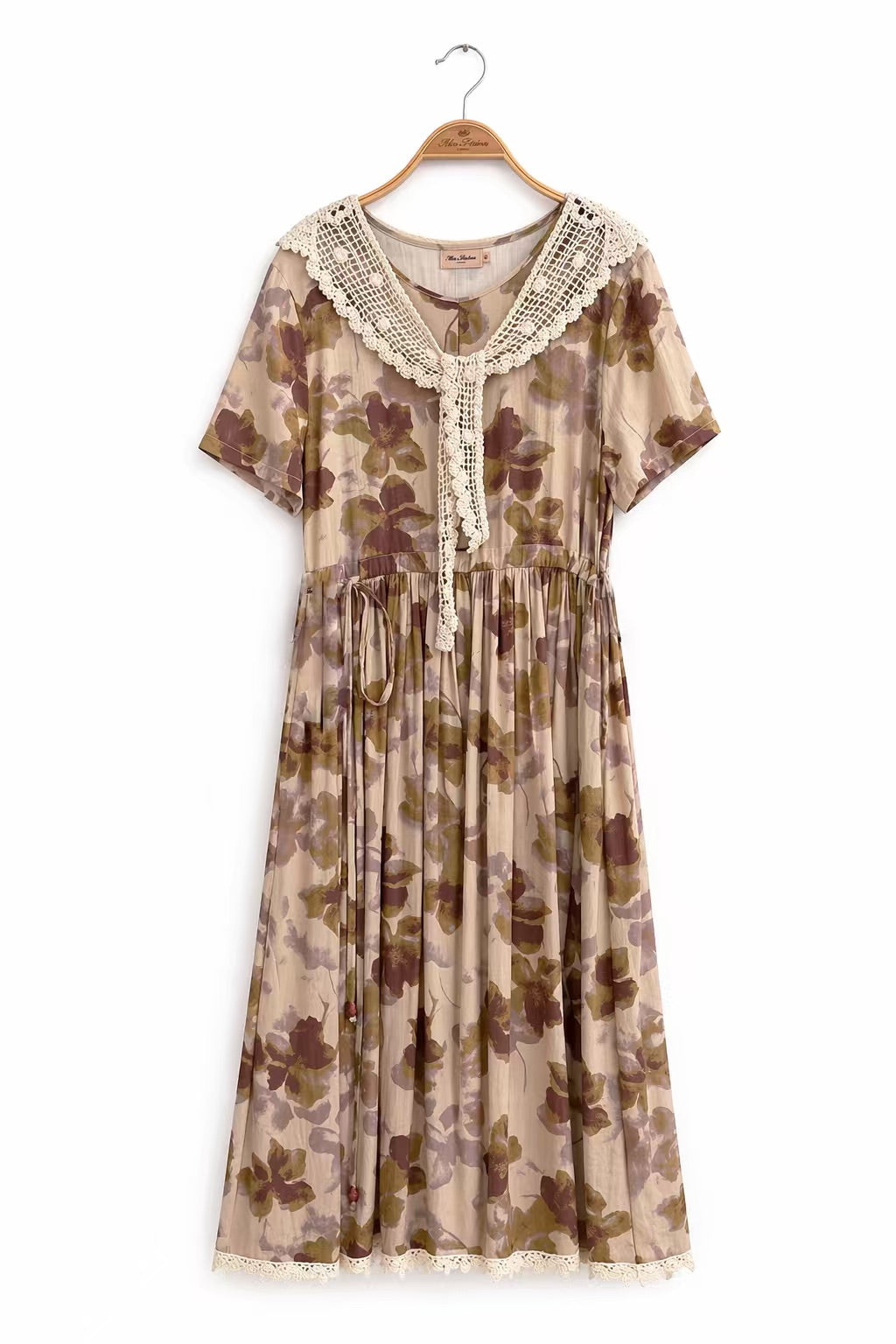 Royal Forest Cottage Dress (Faded Anemone)