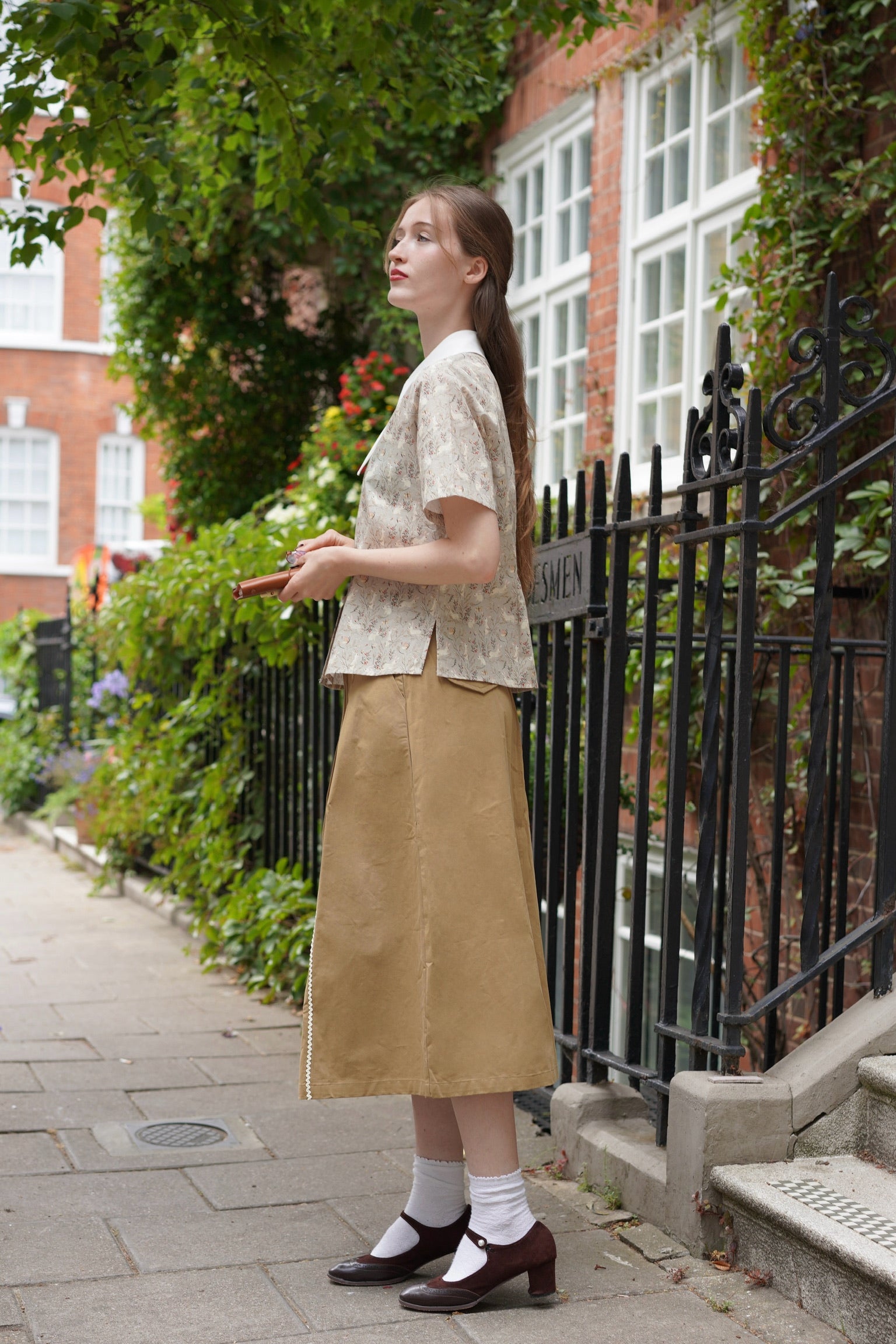 Rustic 40s Utility Skirt