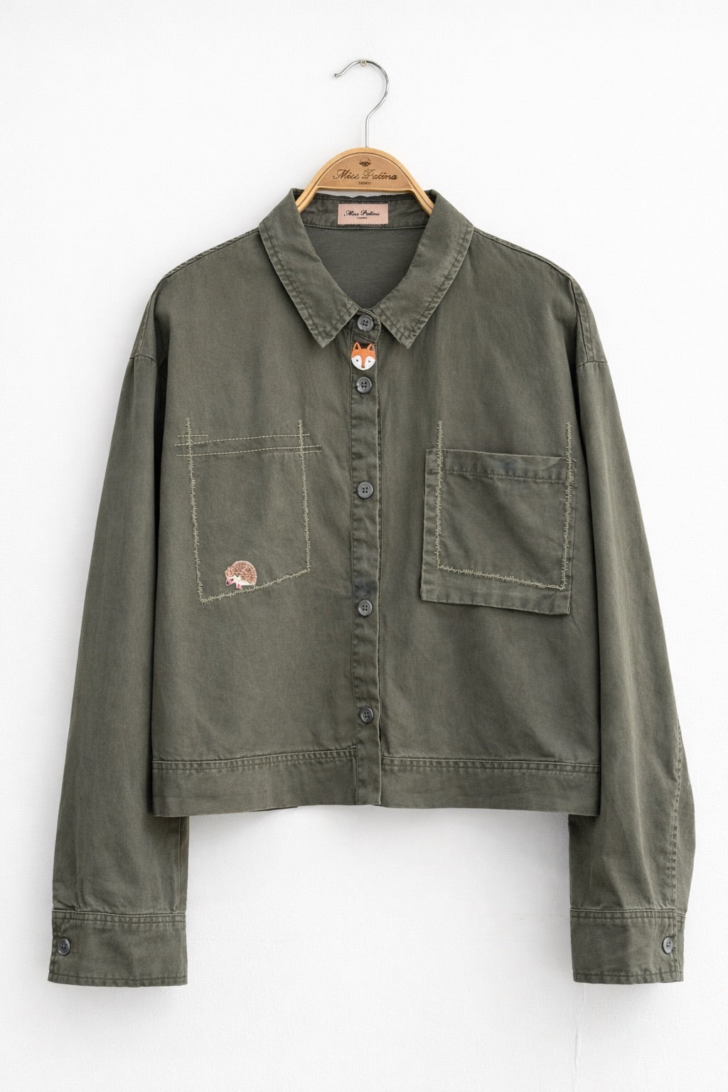 Safari Pals Cotton Shirt Jacket