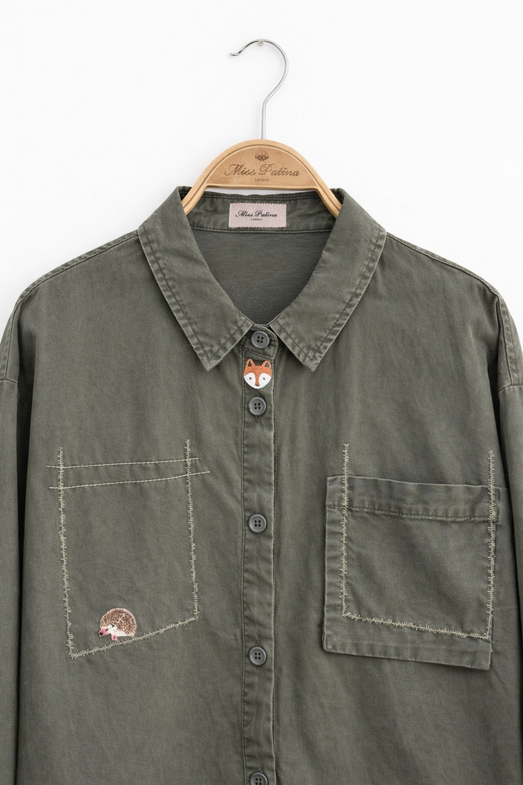 Safari Pals Cotton Shirt Jacket