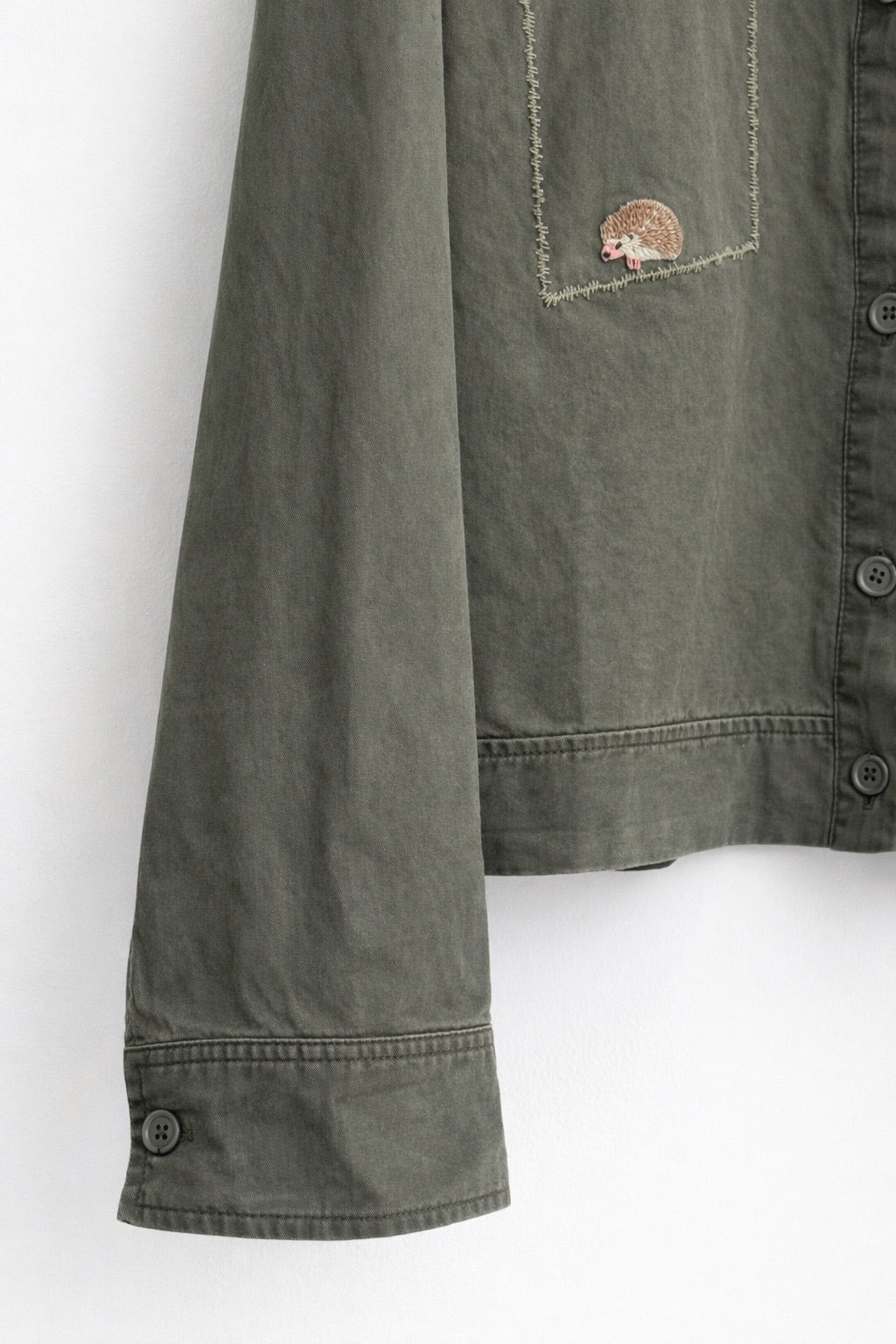Safari Pals Cotton Shirt Jacket