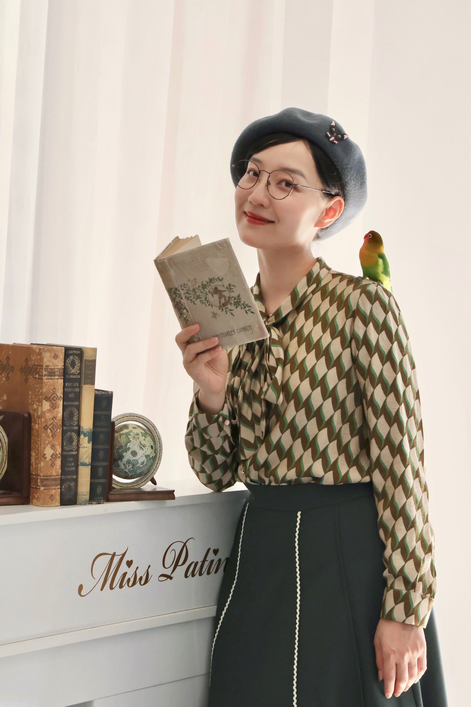 Salinger Year Scarf Blouse