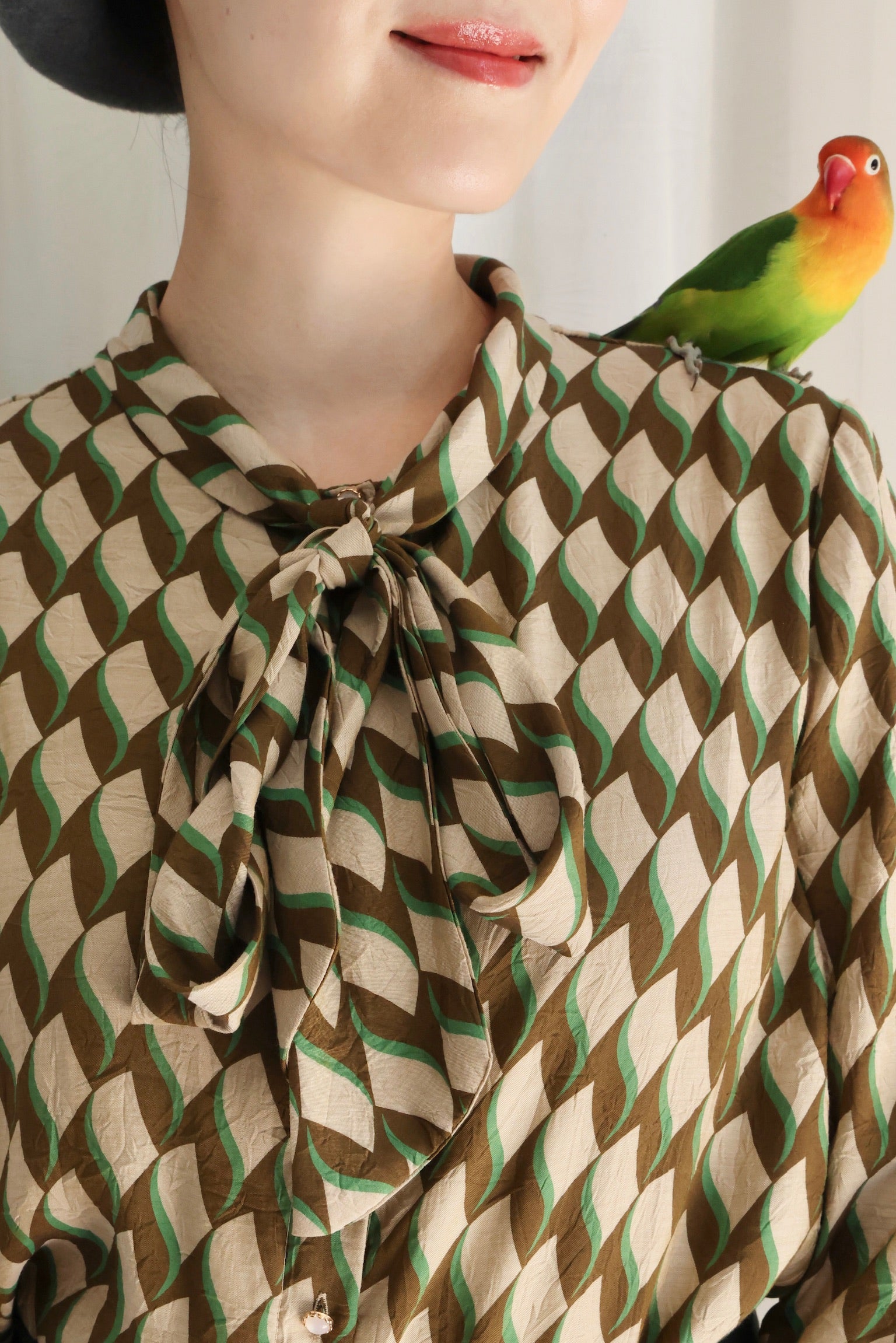Salinger Year Scarf Blouse