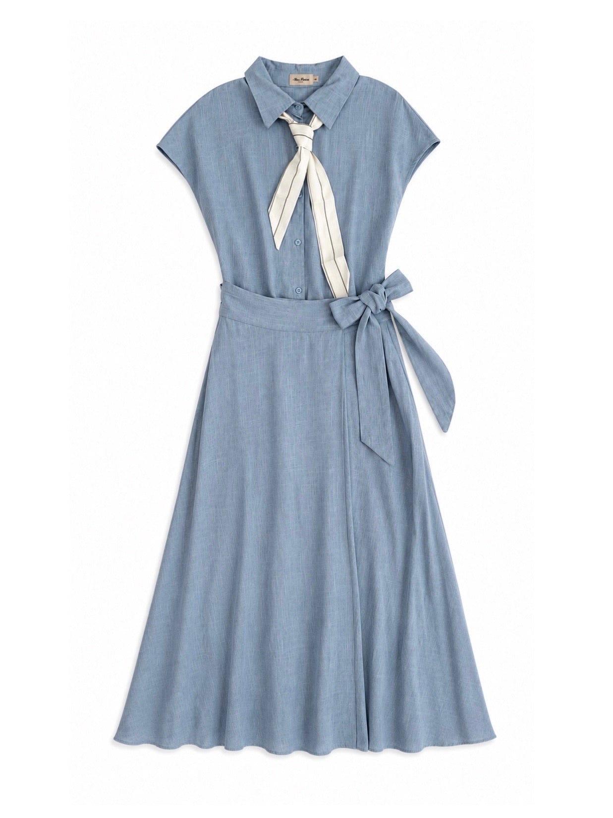 Seaside Clubhouse Shirt & Skirt Set (Blue)