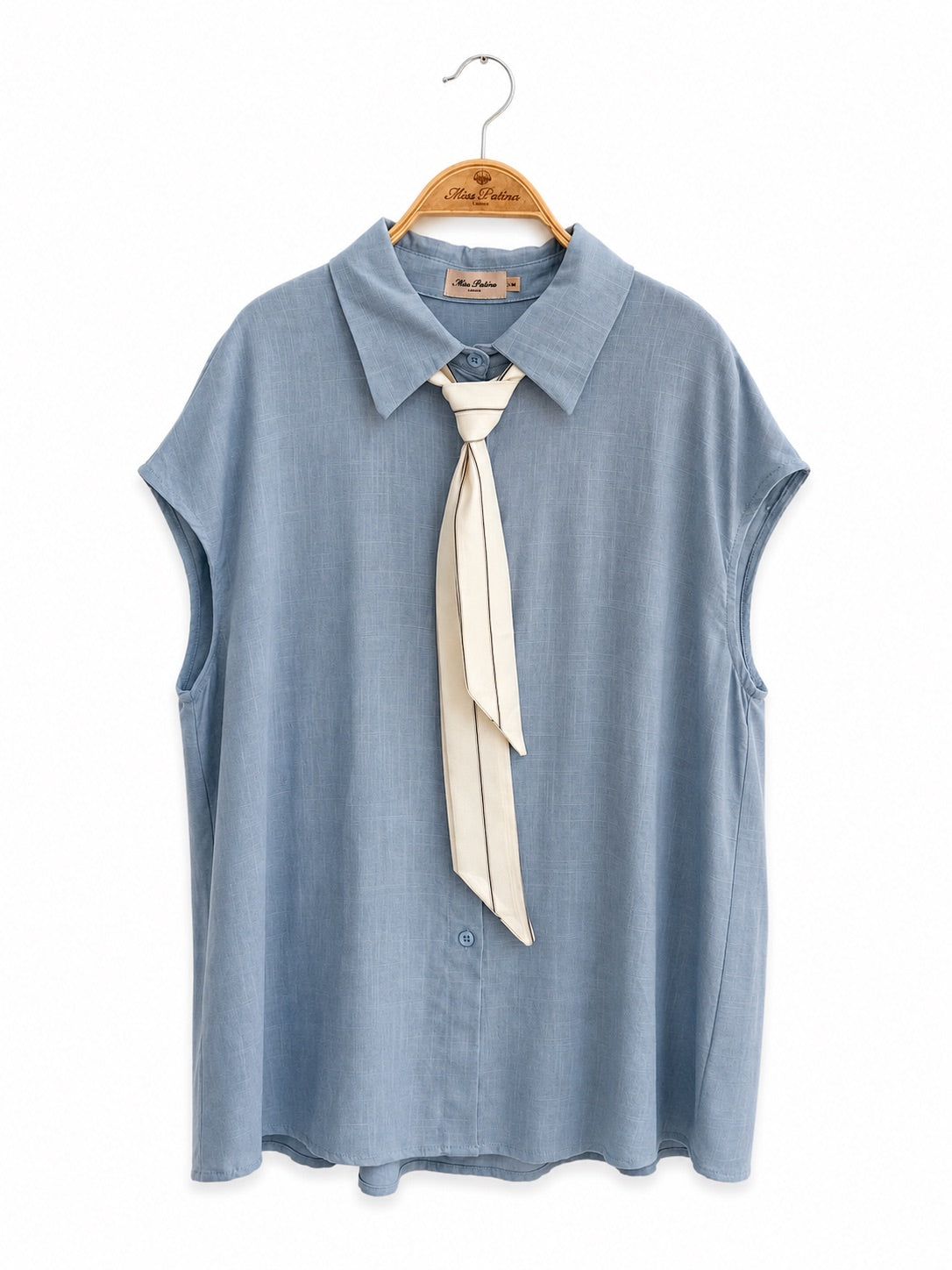 Seaside Clubhouse Shirt & Skirt Set (Blue)