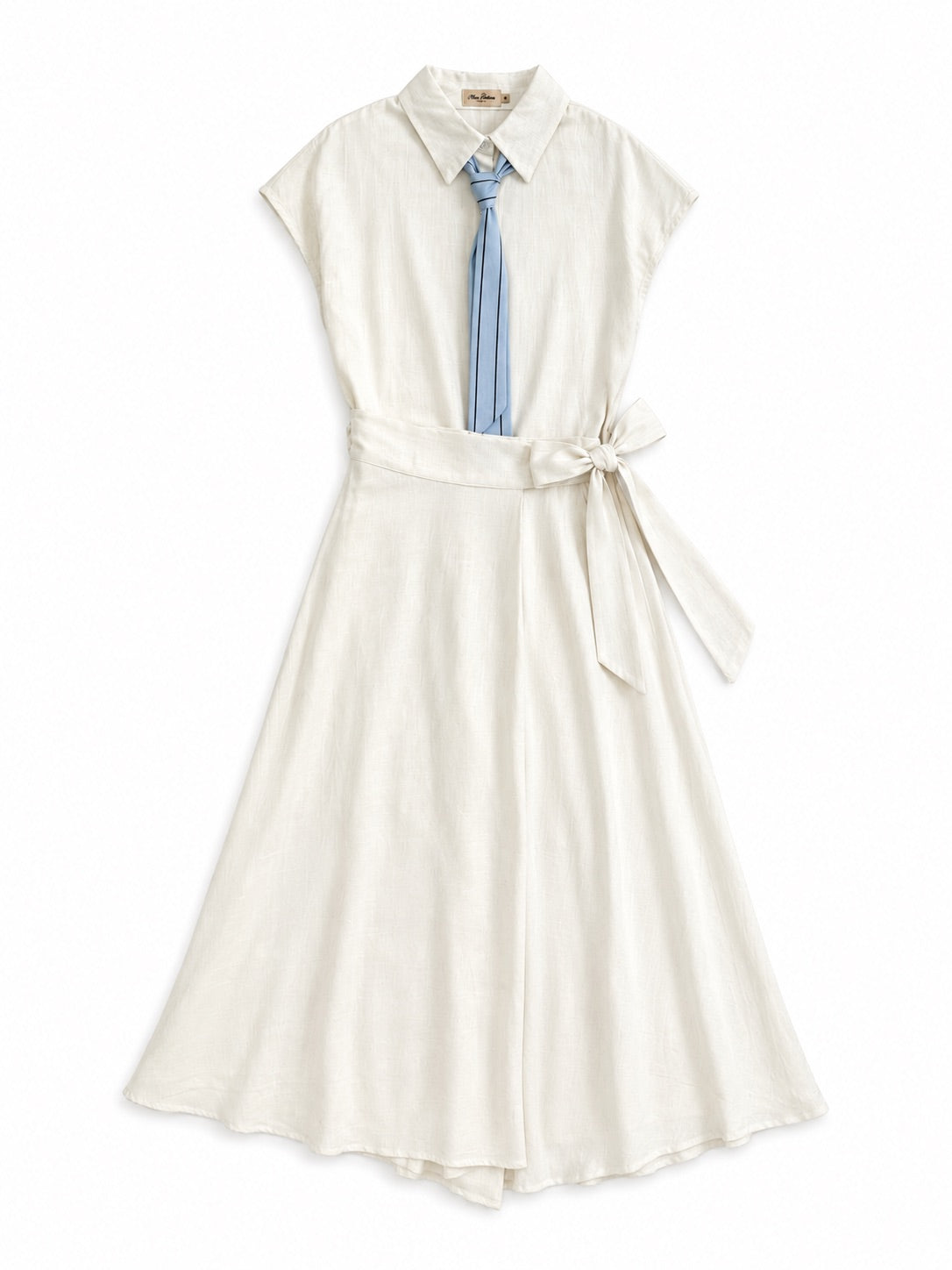 Seaside Clubhouse Shirt & Skirt Set (White)