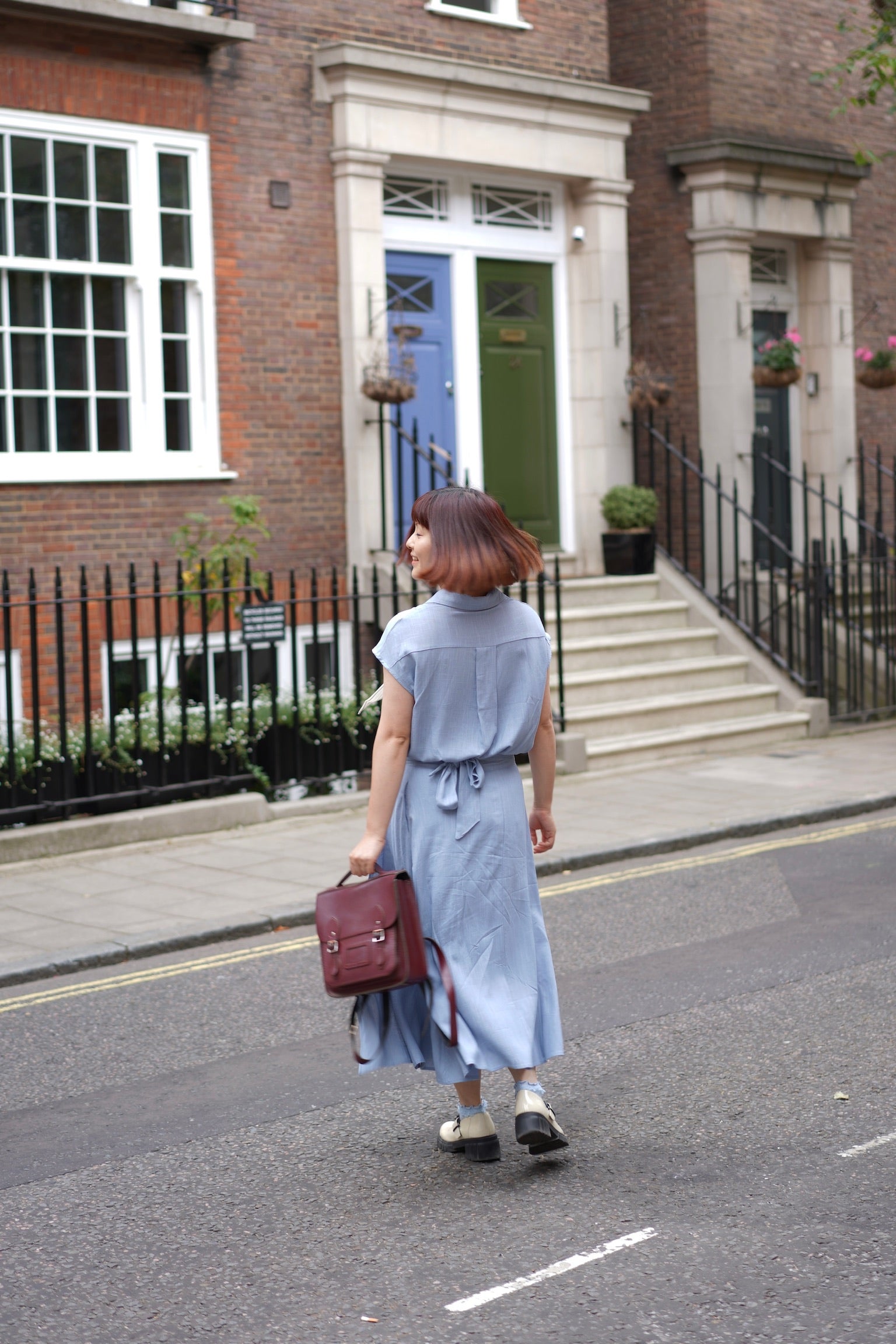 Seaside Clubhouse Shirt & Skirt Set (Blue)