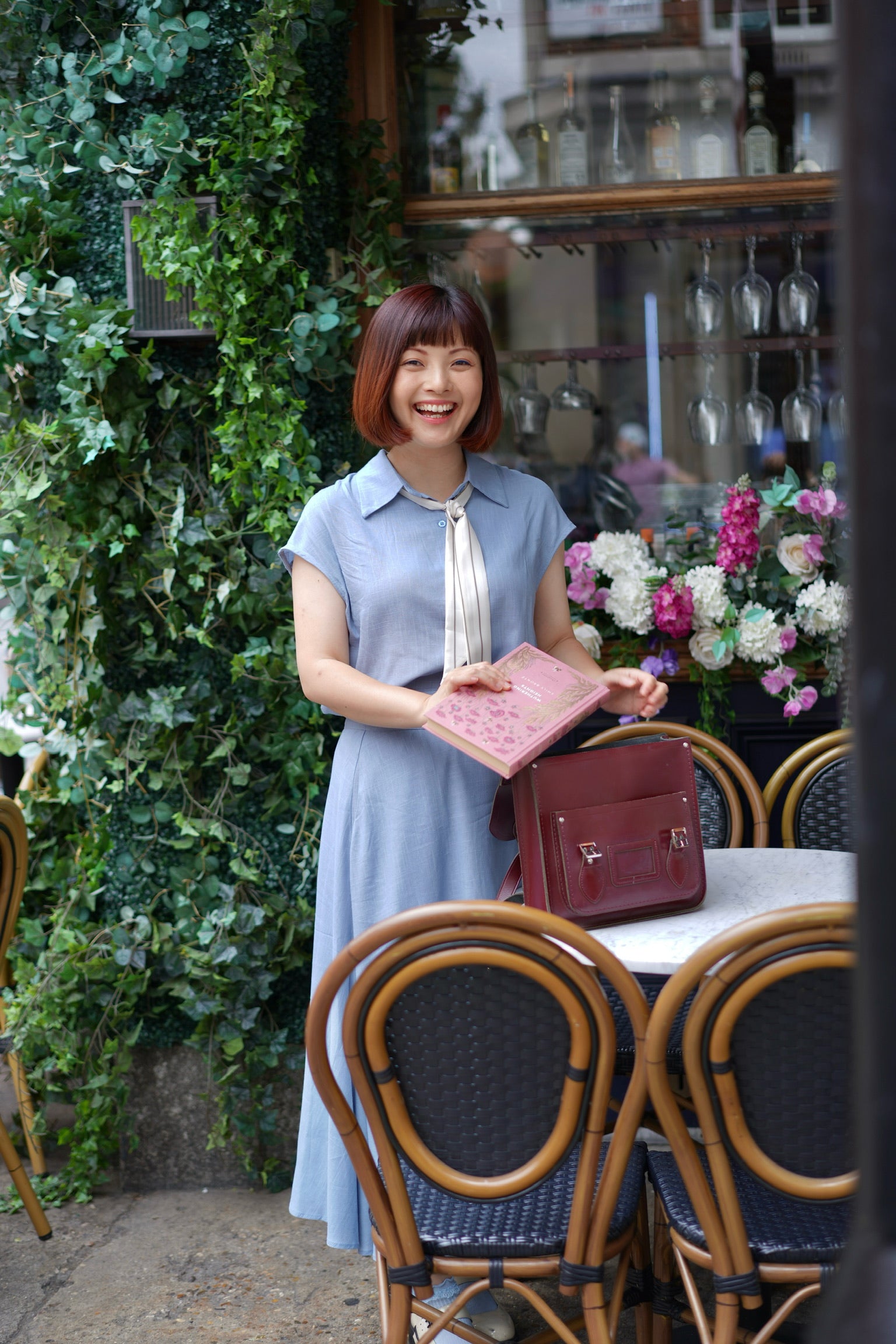 Seaside Clubhouse Shirt & Skirt Set (Blue)